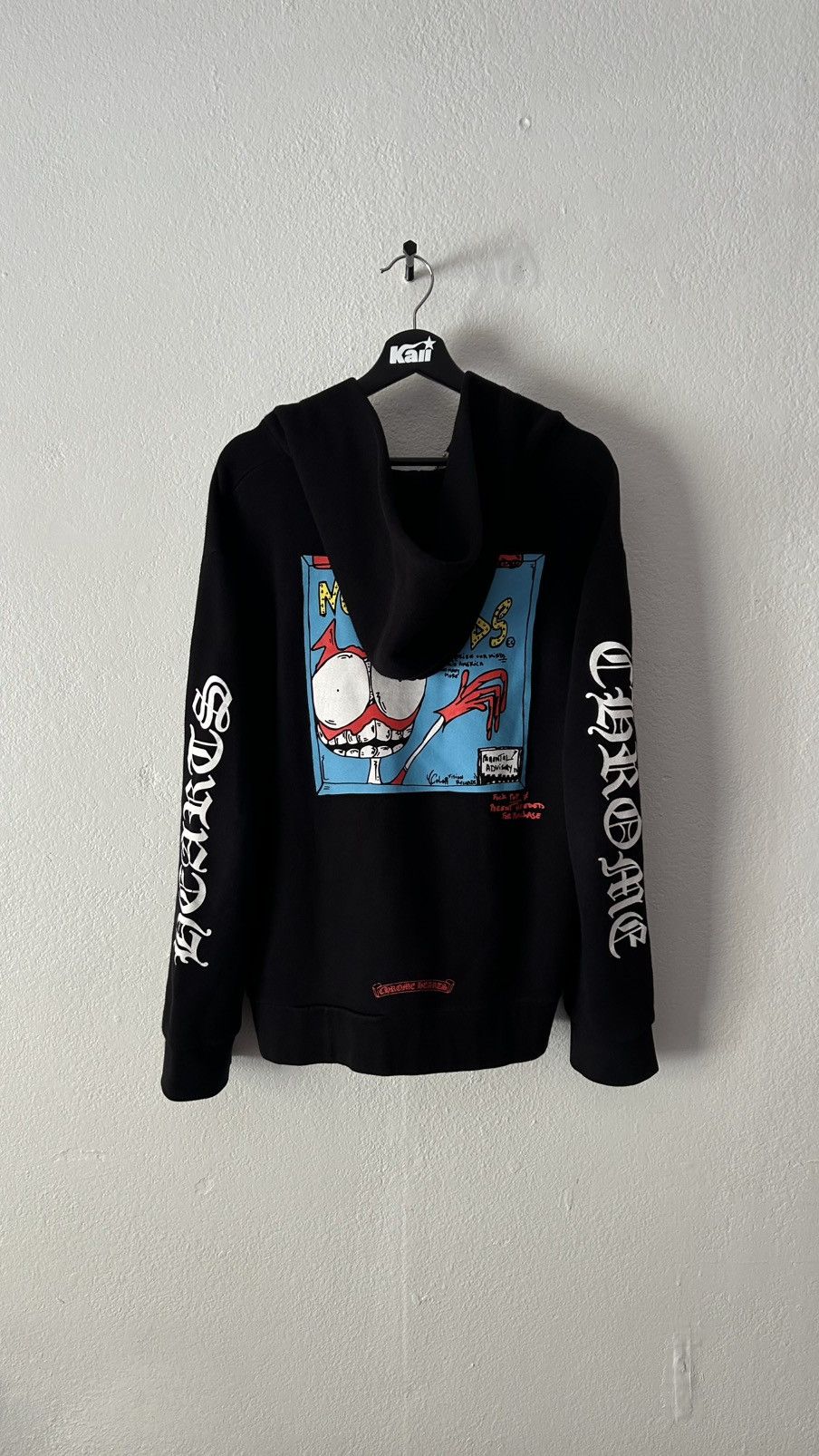 Chrome Hearts Caution Matty Boy Zip Up Camo Hoodie | Grailed