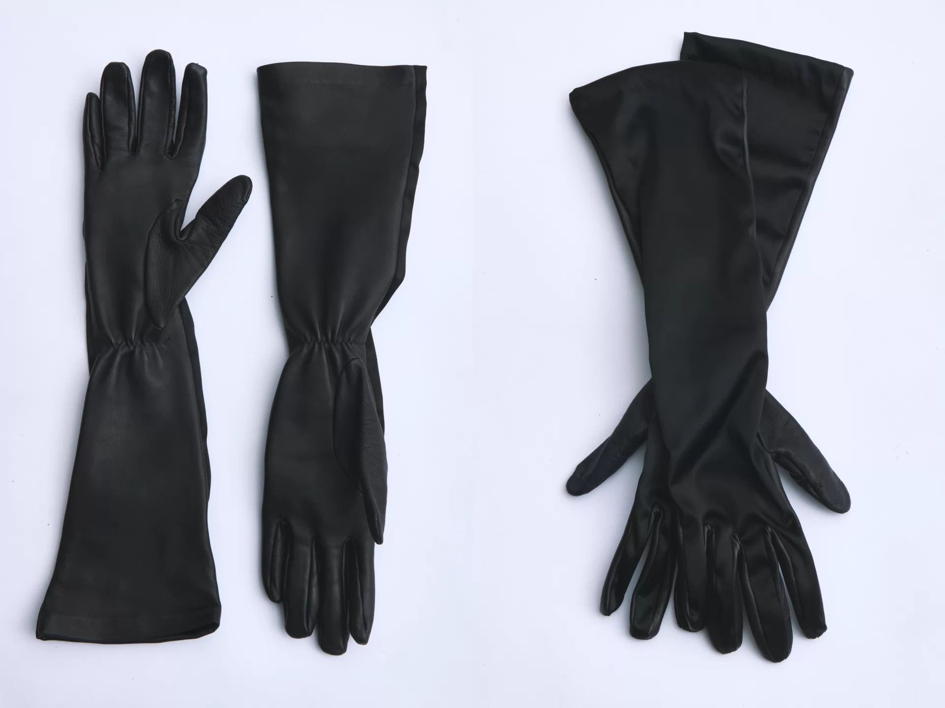 Gianfranco Ferre GIANFRANCO FERRE Long Leather Gloves Nylon & Leather Size ONE SIZE - 9 Thumbnail