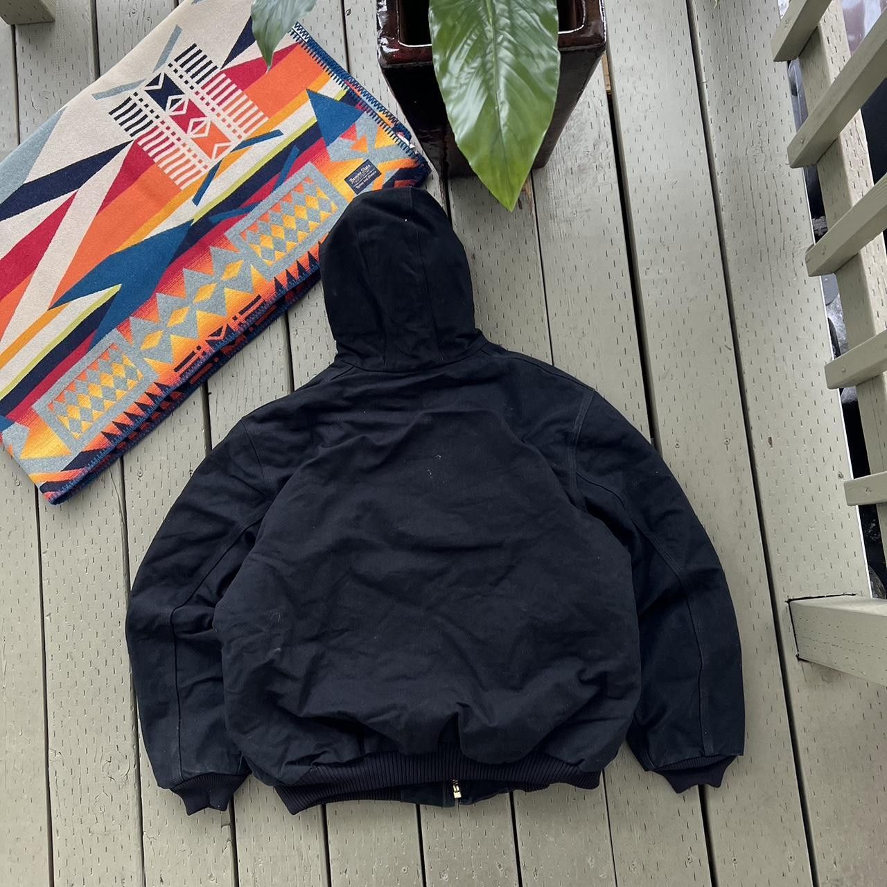 Carhartt × Vintage Vintage Carhartt Hooded Jacket Size US XL / EU 56 / 4 - 4 Thumbnail