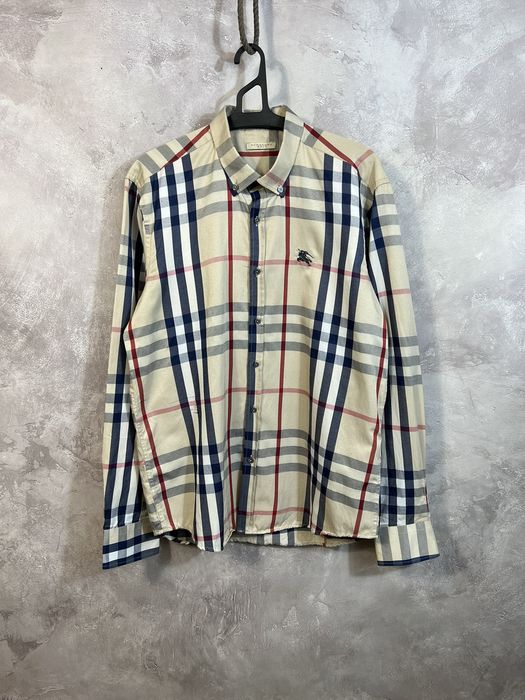 Vintage burberry hotsell nova check shirt