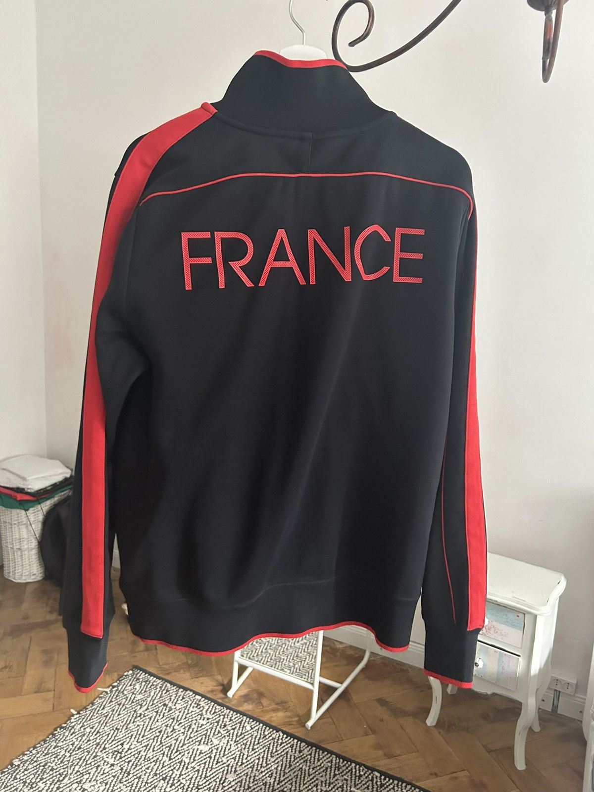 Nike Nike N98 Jacket France Black Red Size Large Size US L / EU 52-54 / 3 - 2 Thumbnail