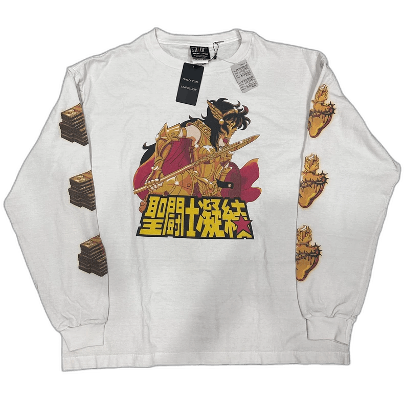 SAINT MICHAEL Tシャツ　OREO WHITE T-shirt Saint Michael Oreo Tee SM A22 0000 057 | FLEXDOG
