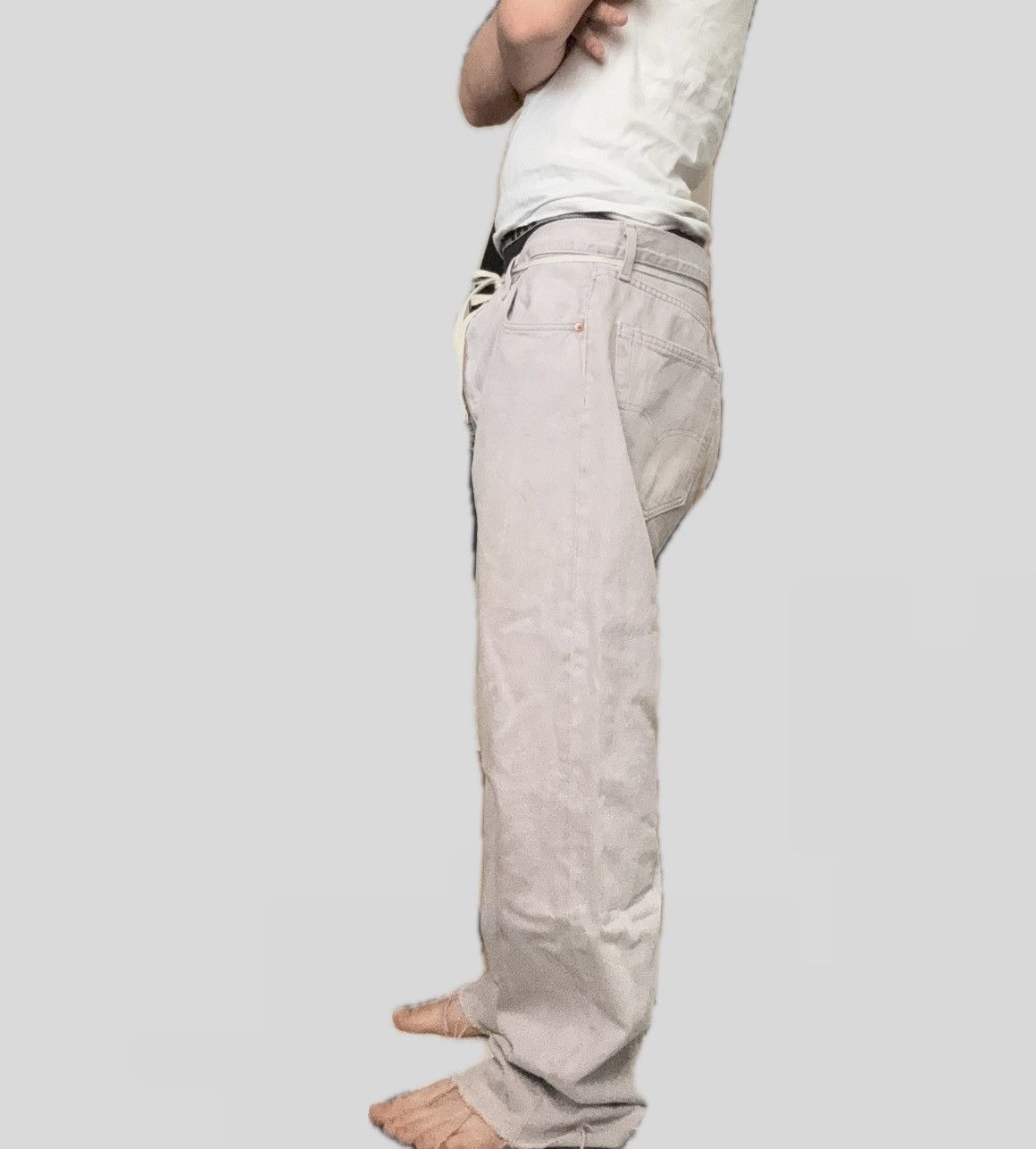 Levi's × Levi's Vintage Clothing × Vintage Levi’s 501 Jeans – Faded Lilac (W36 L34) Size US 34 / EU 50 - 2 Thumbnail