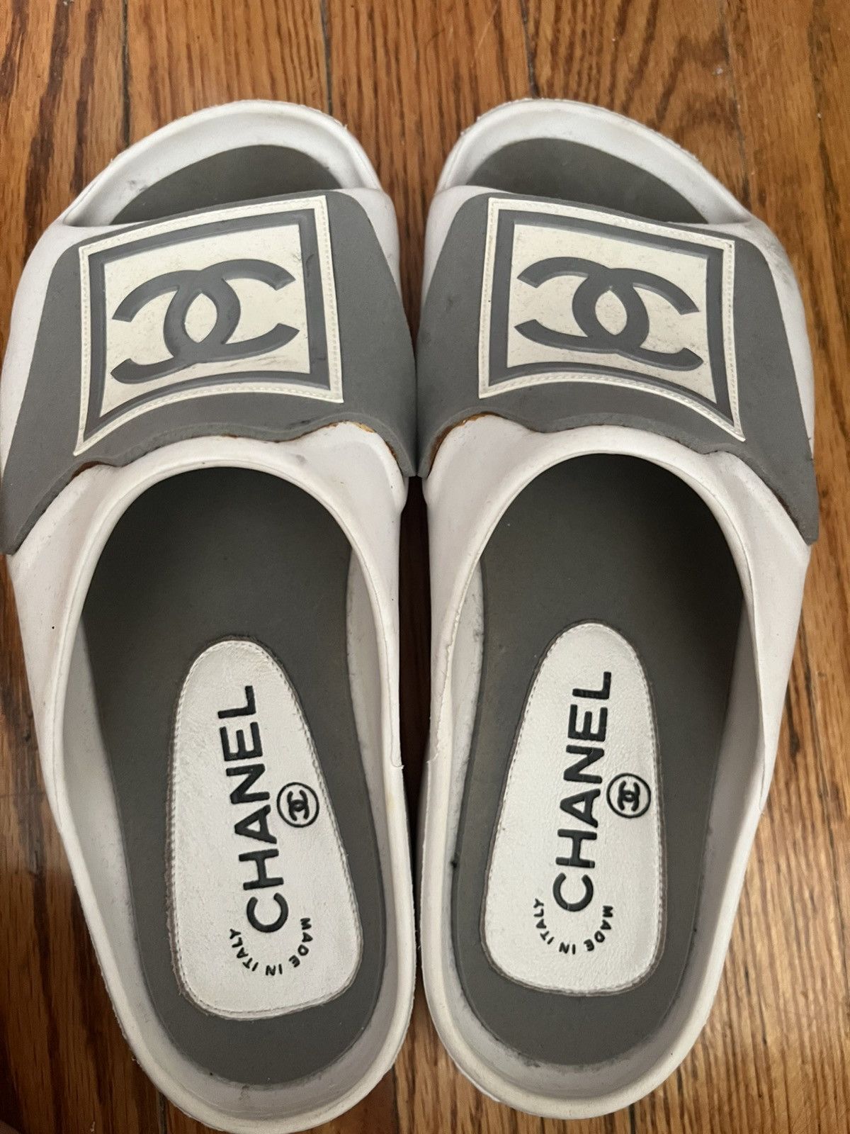 Chanel Vintage Chanel Slides Size US 7 / IT 37 - 1 Thumbnail