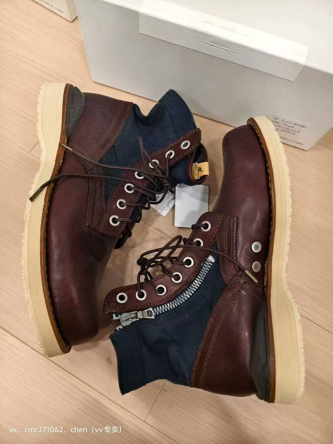 Visvim visvim 15AW 7-Hole 73-Folk (Veggie) Size US 12 / EU 45 - 4 Thumbnail