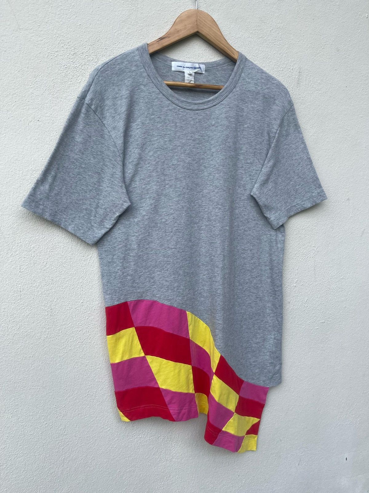 Comme des Garcons Comme Des Garcons Patchwork Tee Size US L / EU 52-54 / 3 - 6 Thumbnail