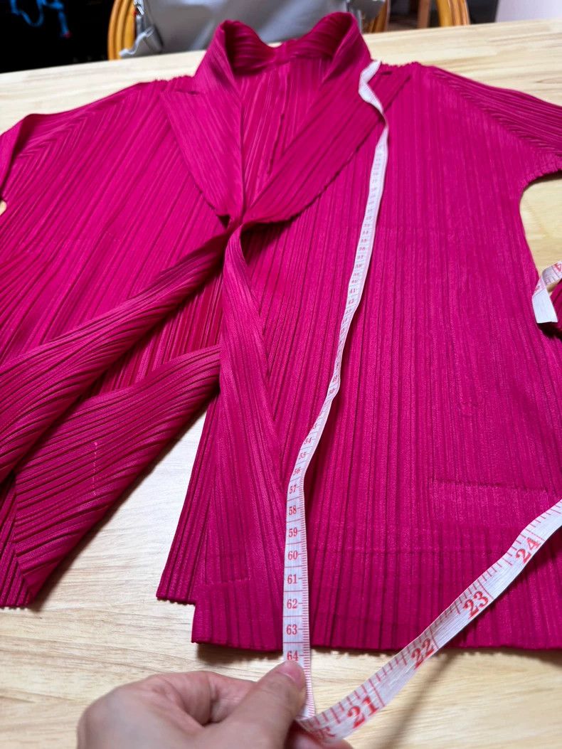 Other Issey Miyake/三宅一生 size:3 Rose red pleated suit Size M / US 6-8 / IT 42-44 - 3 Thumbnail