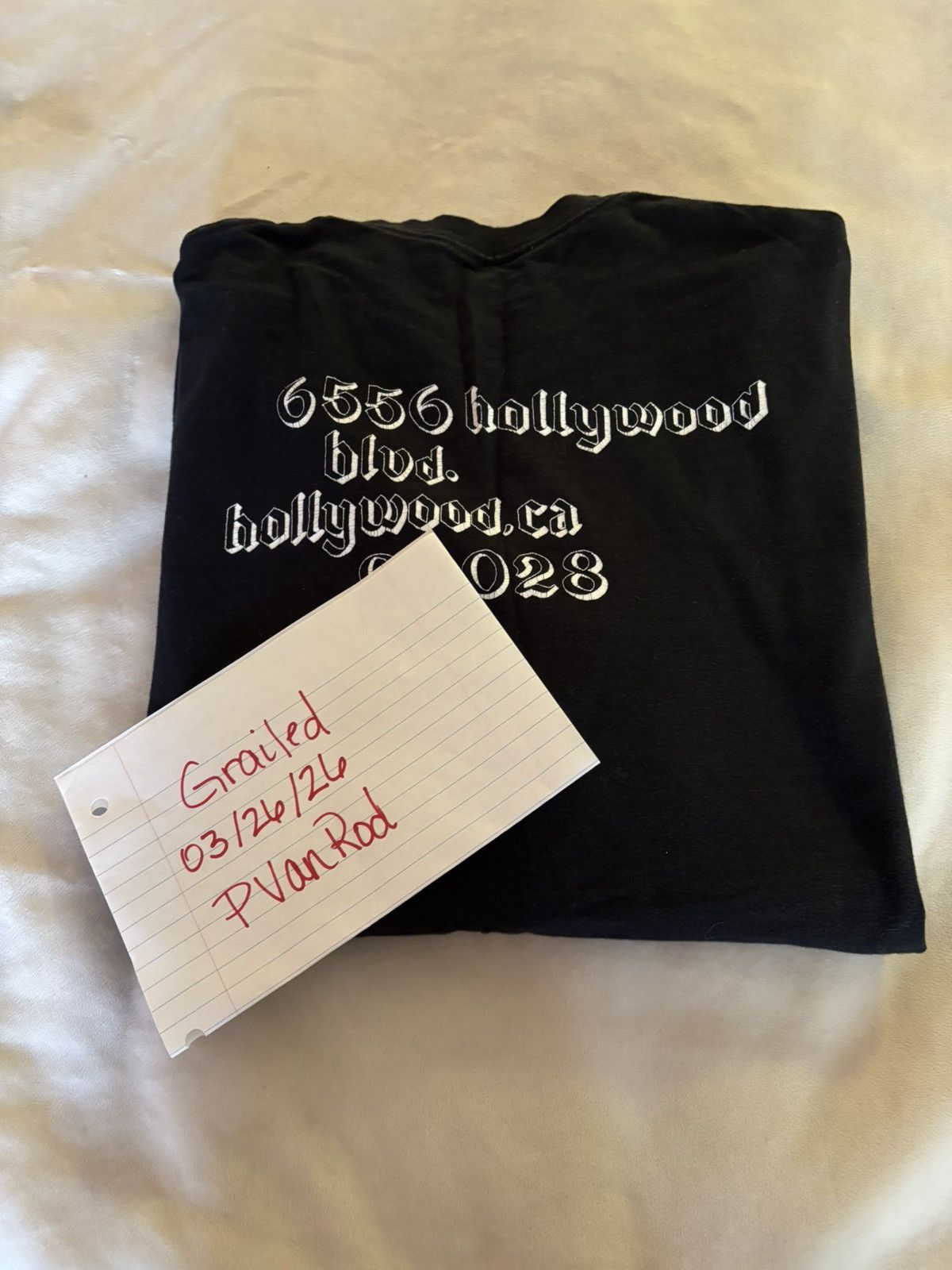 Fucking Awesome Fucking Awesome Hollywood Blvd. Black Graphic T-Shirt Size US XL / EU 56 / 4 - 5 Thumbnail