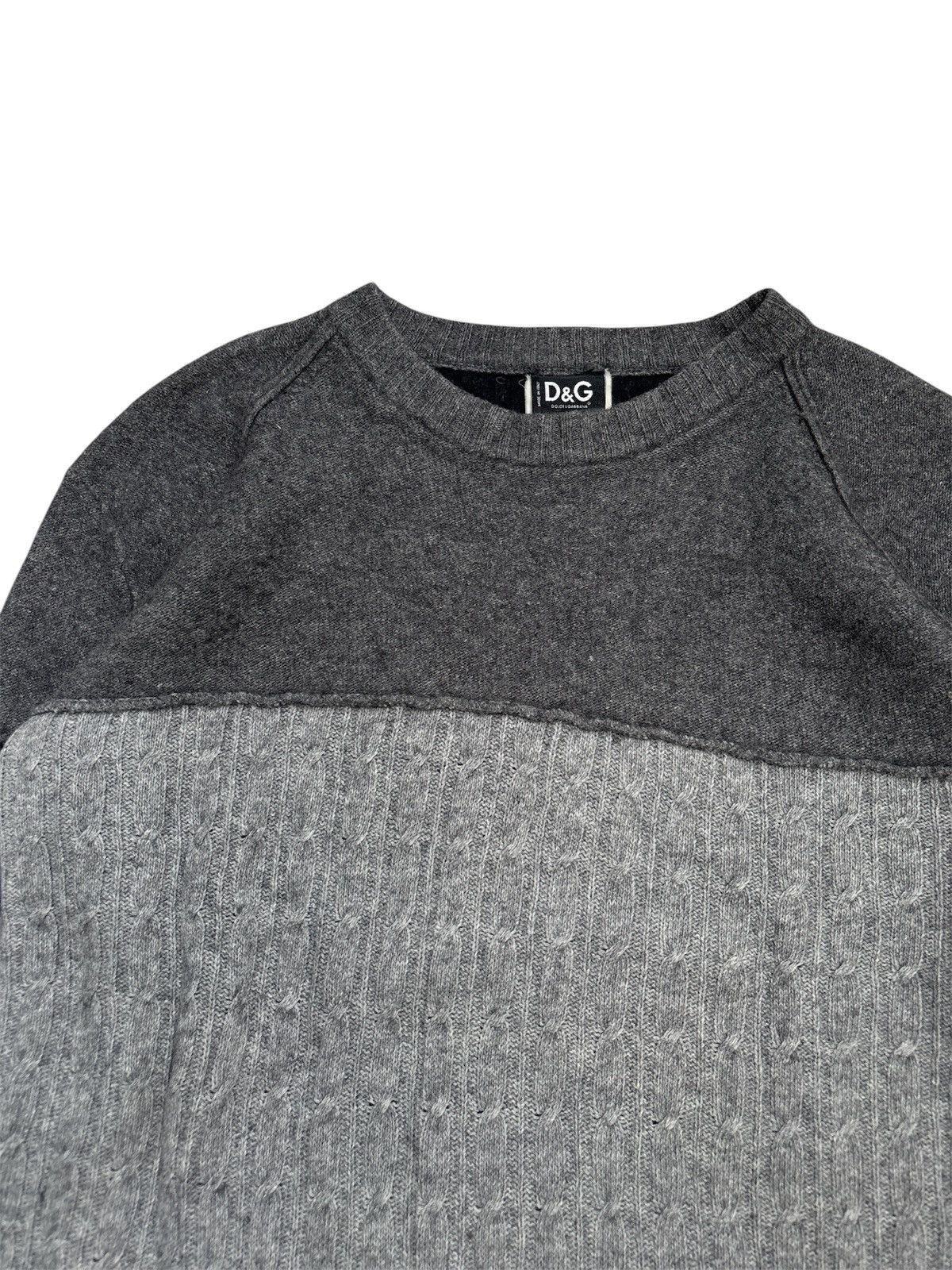Dolce & Gabbana 2000s Panel Knit Sweater Size US M / EU 48-50 / 2 - 3 Thumbnail