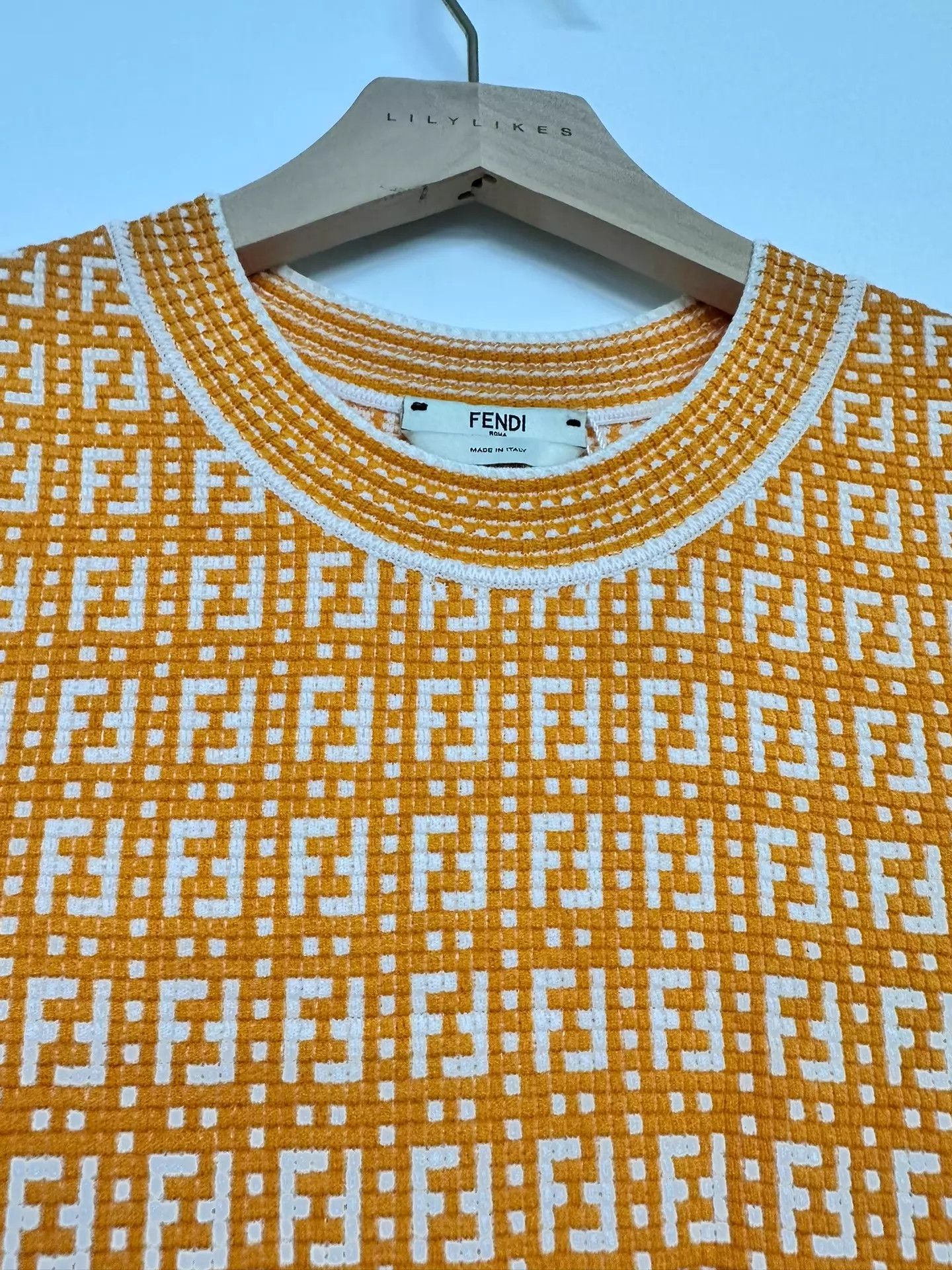 Fendi Fendi allover print women's dress 40 Size S / US 4 / IT 40 - 4 Thumbnail