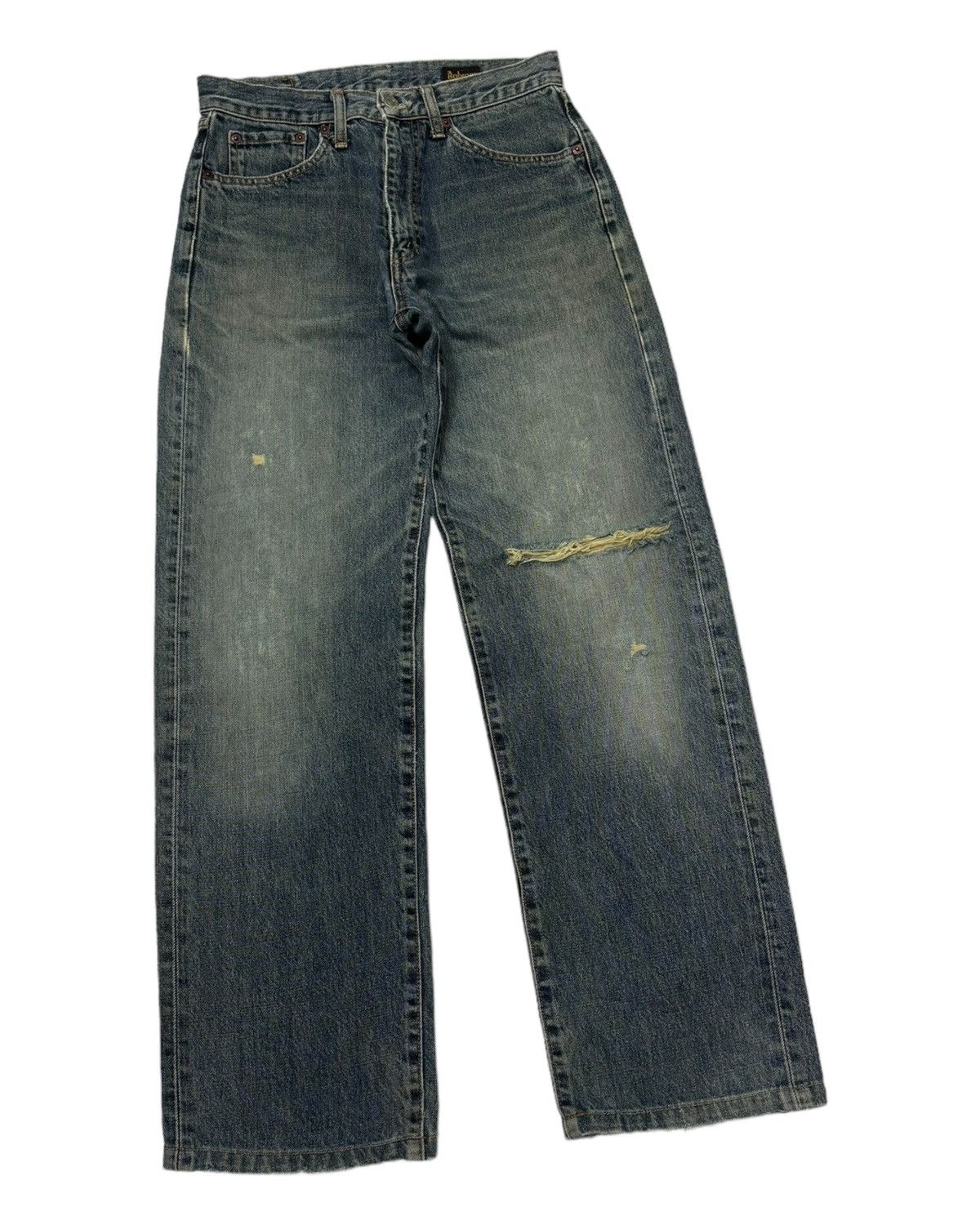 Japanese Brand VINTAGE JAPANESE BOBSON WIDE BAGGY JEANS Size US 29 - 2 Thumbnail