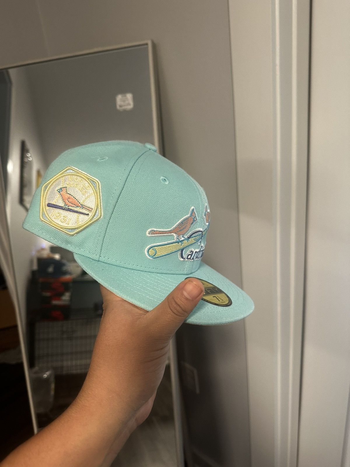 Other New Era fitted Cardinals 7 1/2 Size ONE SIZE - 2 Thumbnail
