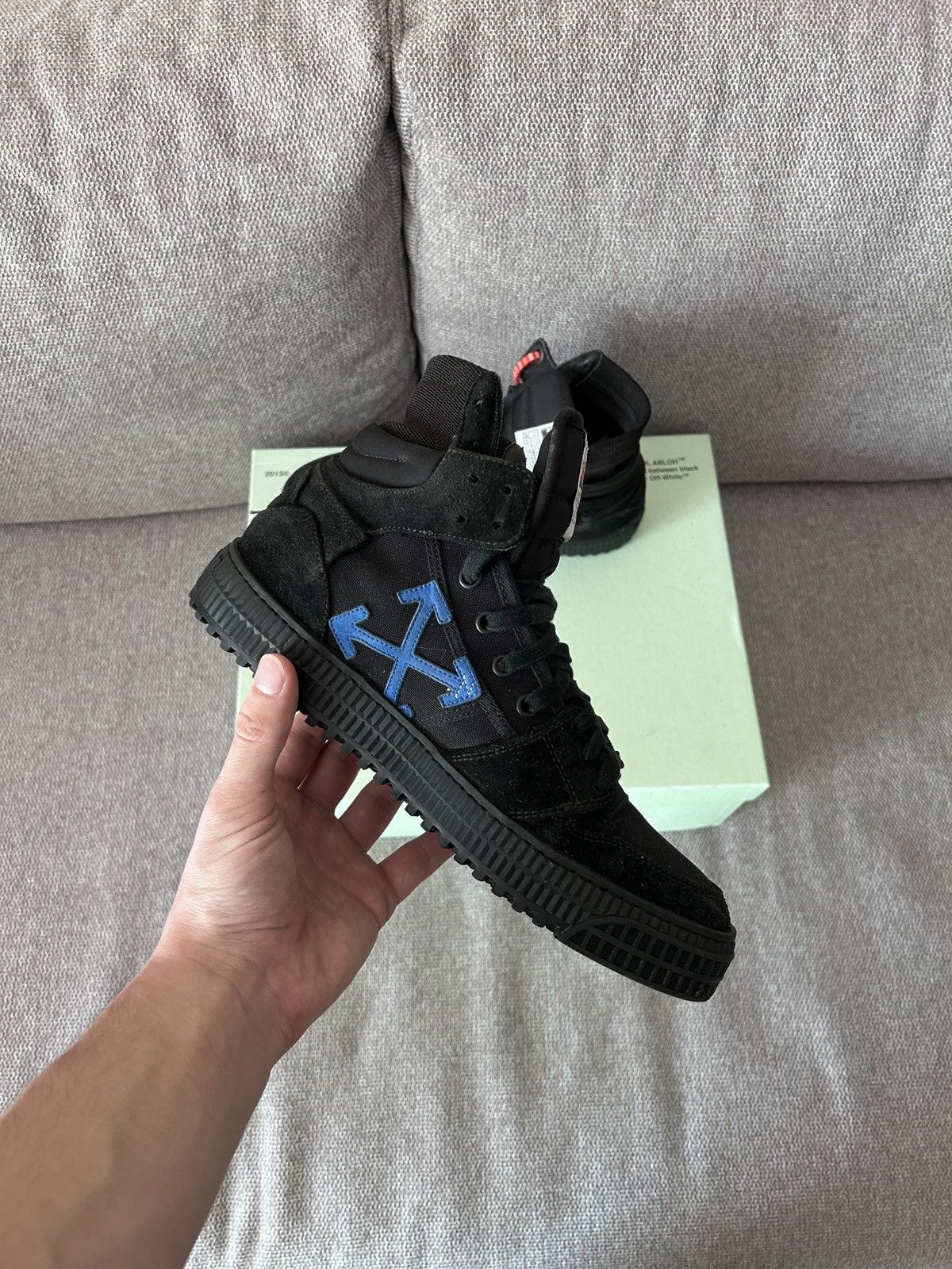 Off-White Off-white Off-court 3.0 High-top Black Size US 6.5 / EU 39-40 - 2 Thumbnail