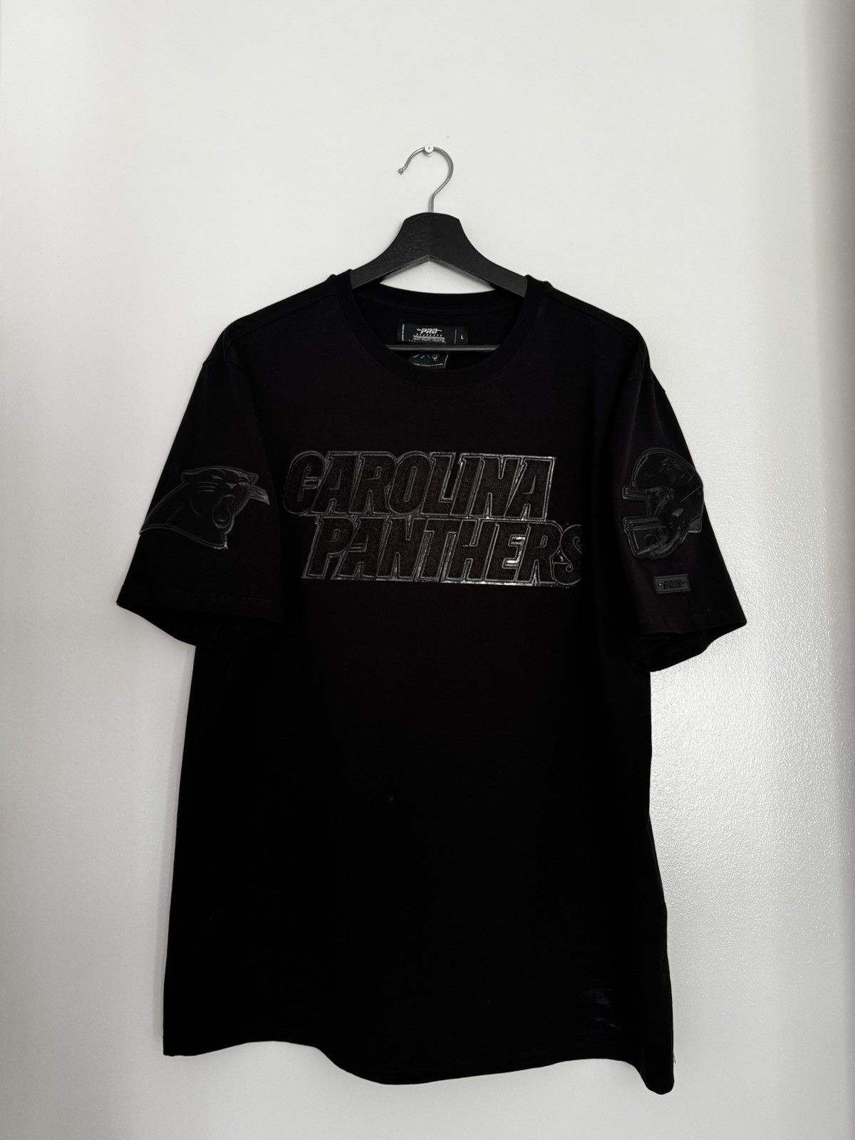 Pro Standard Pro Carolina Panthers Men's Black Shirt Size L Official NFL Size US L / EU 52-54 / 3 - 1 Thumbnail