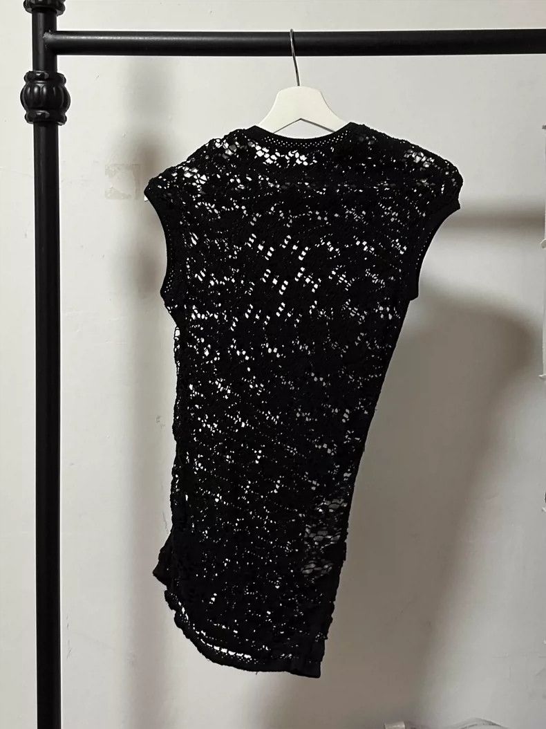 Jil Sander Jil Sander size 32 Hollow out asymmetrical sleeveless top Size 4XL / US 24-26 - 1 Thumbnail