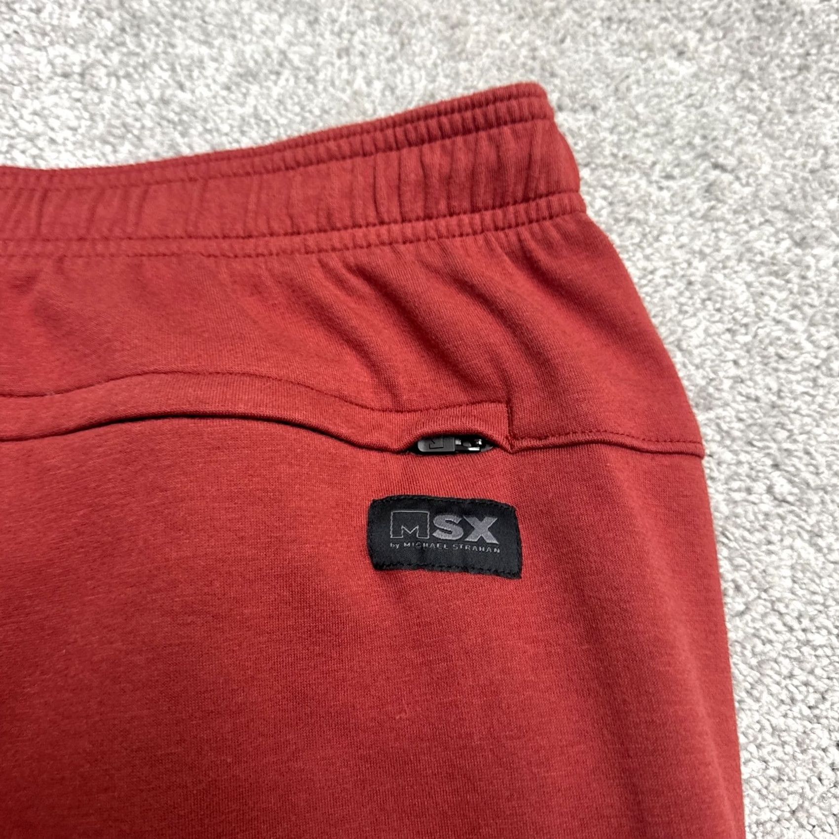 Vintage MSX Michael Strahan Fleece Sweat Shorts Mens 3XL Brown Athletic Activewear Size US 39 - 6 Thumbnail