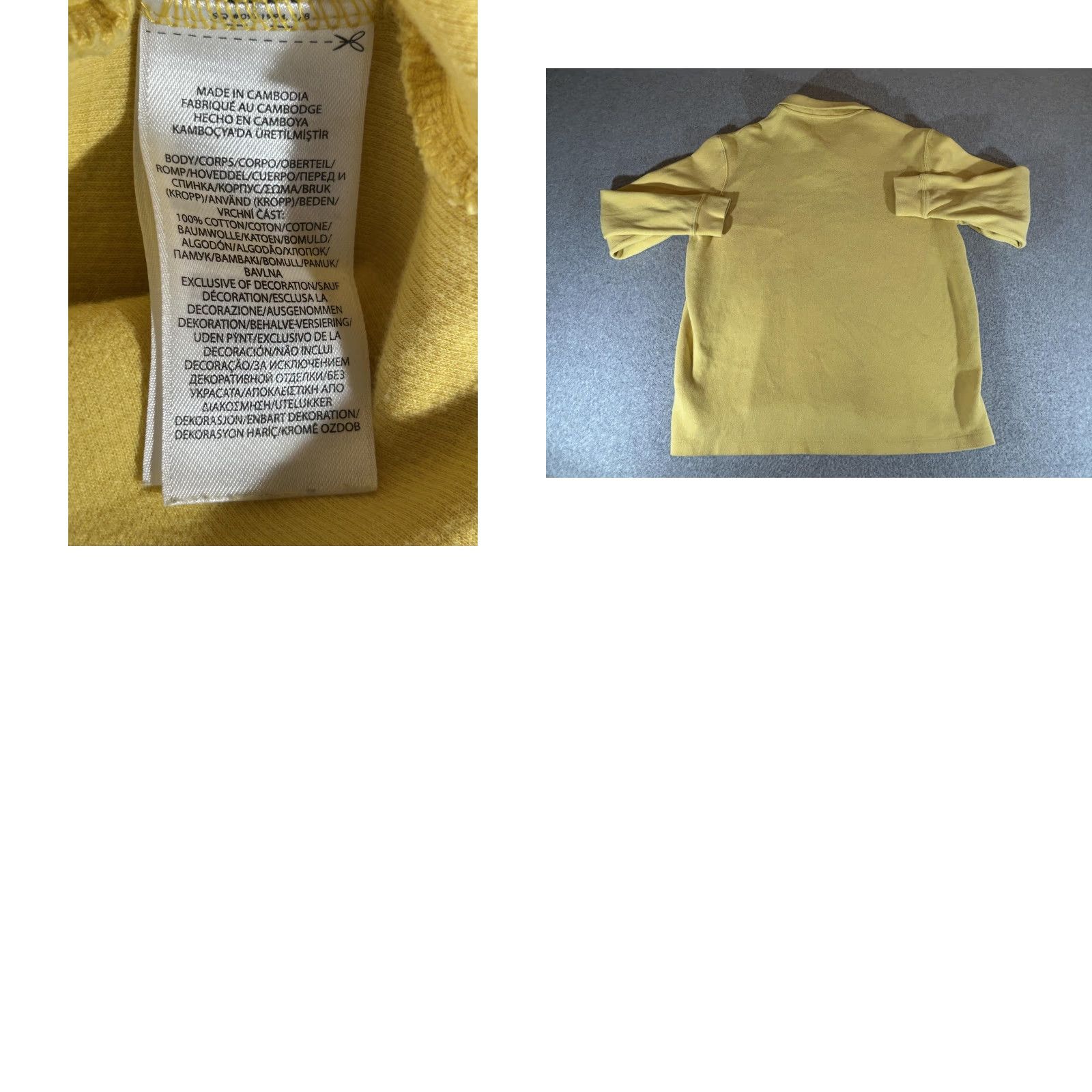 Polo Ralph Lauren Polo Ralph Lauren Sweater Mens XL Yellow 1/4 Zip Pullover Knit Cotton Preppy Casual Size US XL / EU 56 / 4 - 8 Thumbnail