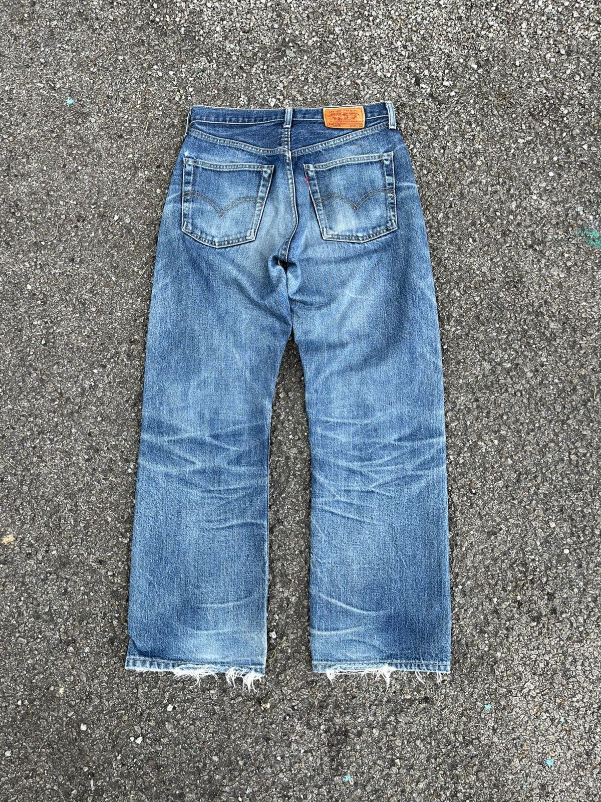 Levi's Vintage Clothing Vintage Levi's 503B-XX Big E Selvedge Redline Hidden Rivets Size US 29 - 14 Thumbnail