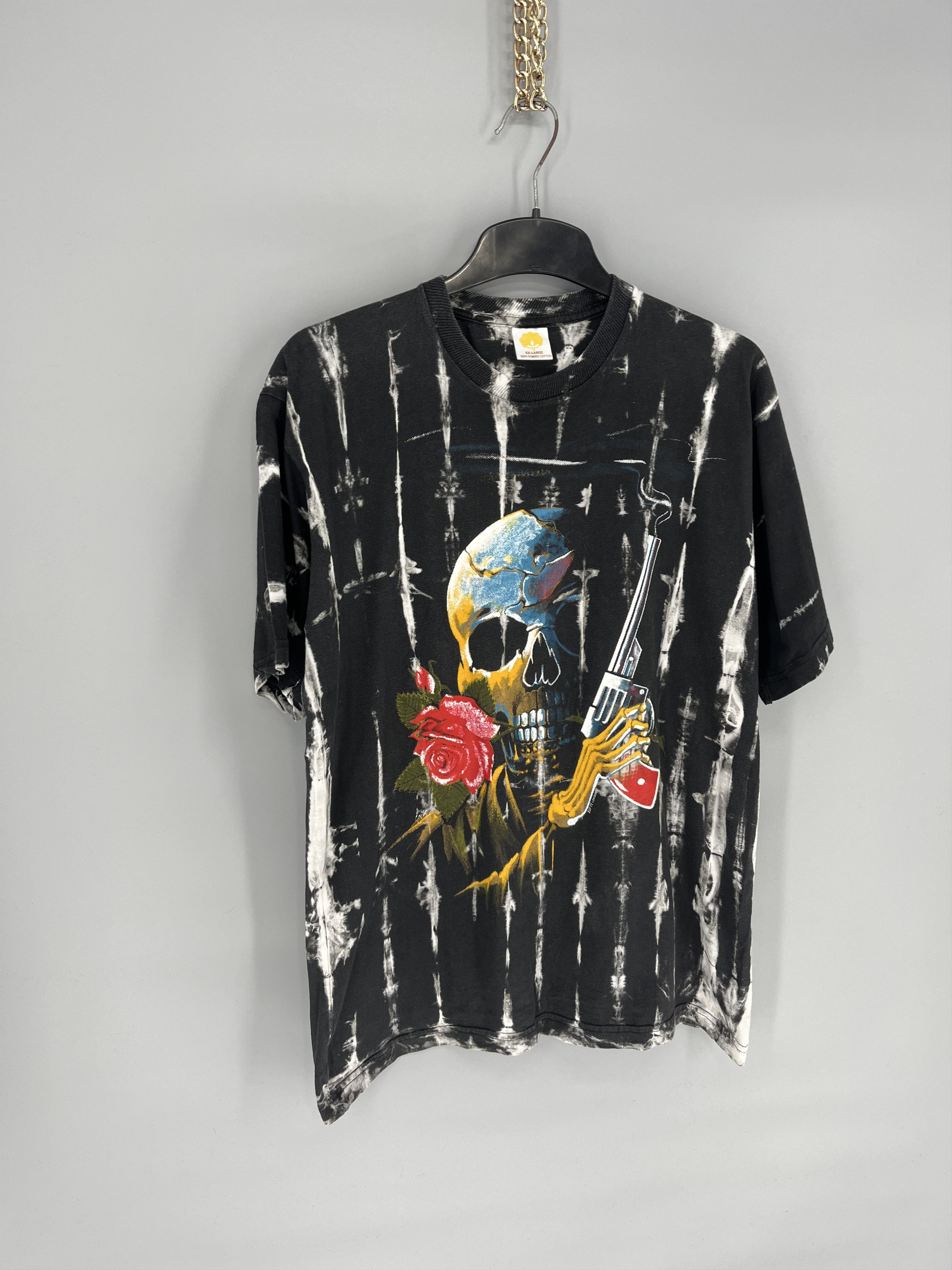 Band Tees × Guns N' Roses × Vintage Vintage Guns N’ Roses 🌹 Big Logo Double Sided T-Shirt Size US L / EU 52-54 / 3 - 3 Thumbnail