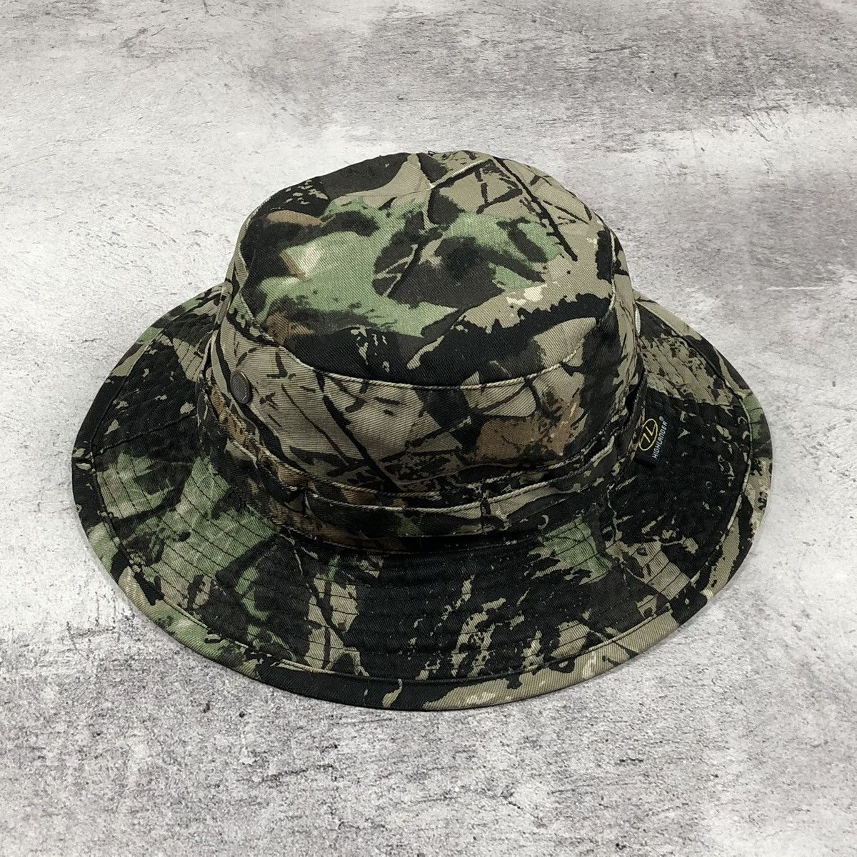 Realtree ⛰️Vintage Realtree Highlander Adventure Camo Bush Bucket Hat Size ONE SIZE - 3 Thumbnail