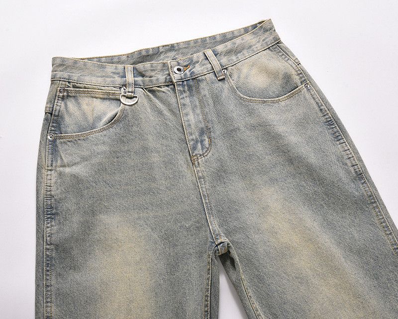 Vintage American retro washed casual hip-hop jeans Size US 32 / EU 48 - 3 Thumbnail