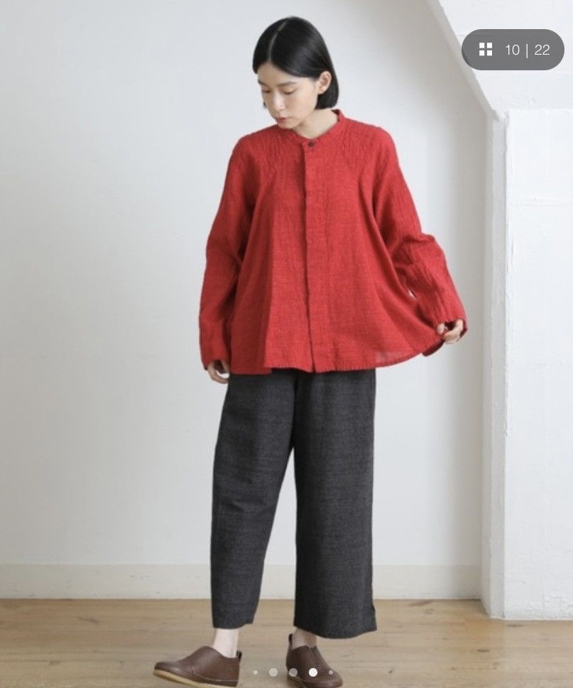 Issey Miyake Plantation issey miyake linen blouses Size M / US 6-8 / IT 42-44 - 1 Thumbnail