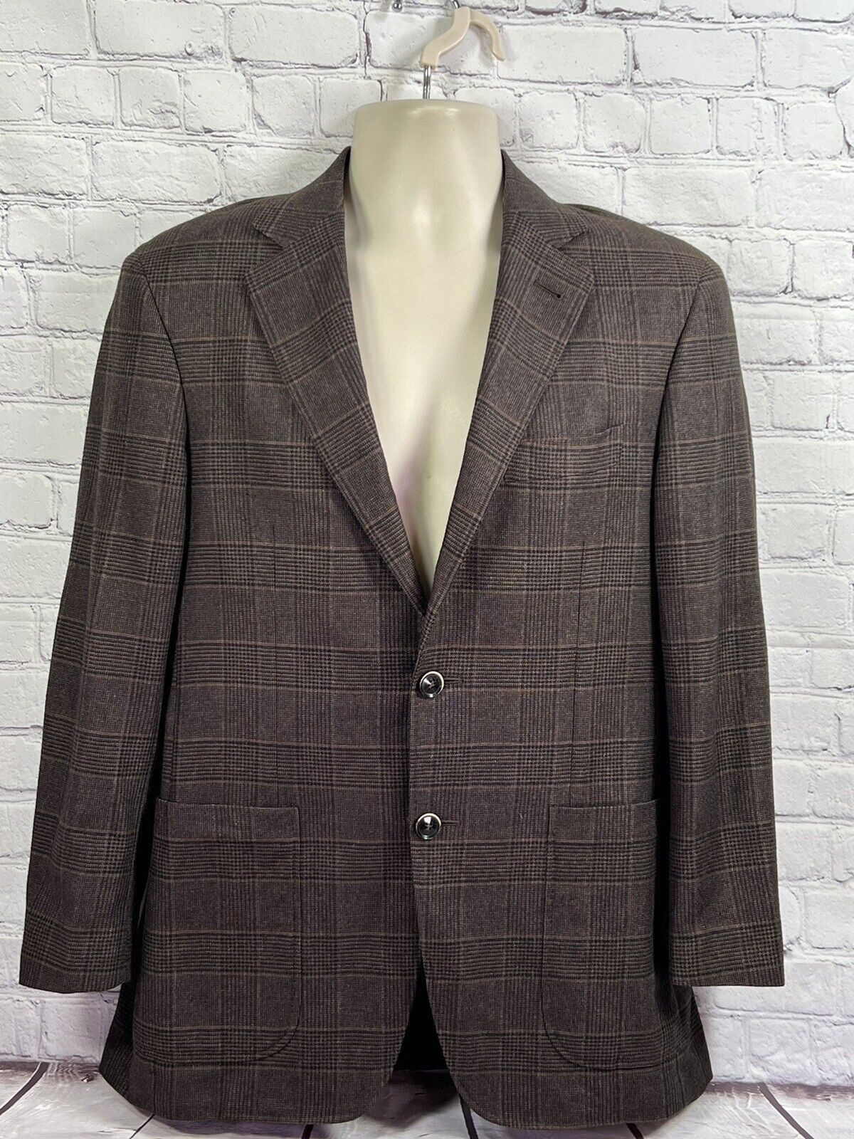 Canali Canali Kei cashmere/silk Size 50R - 2 Thumbnail
