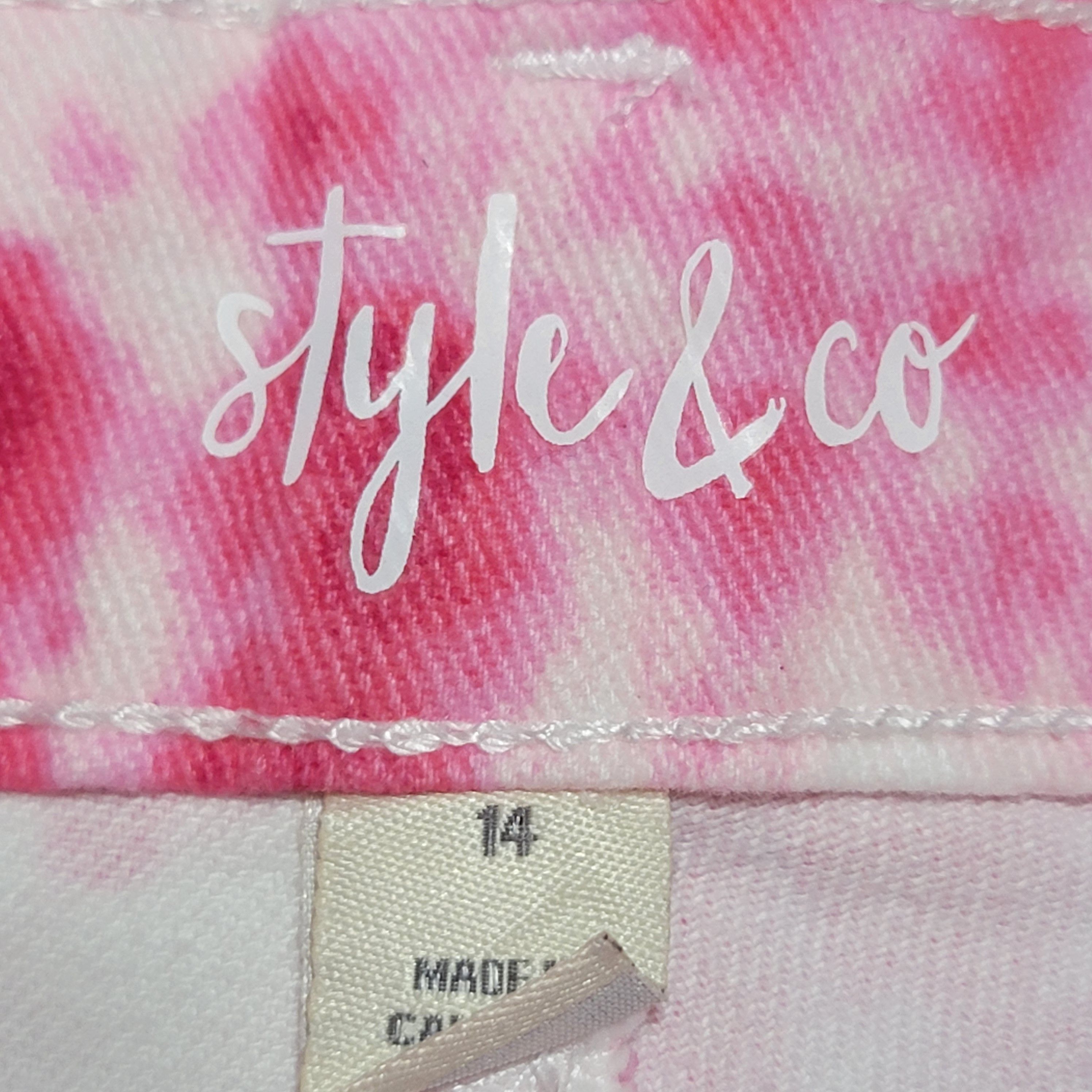 Other Style & Co Denim Curvy Capri Jeans - Size 14 Size 36" / US 14 / IT 50 - 6 Thumbnail