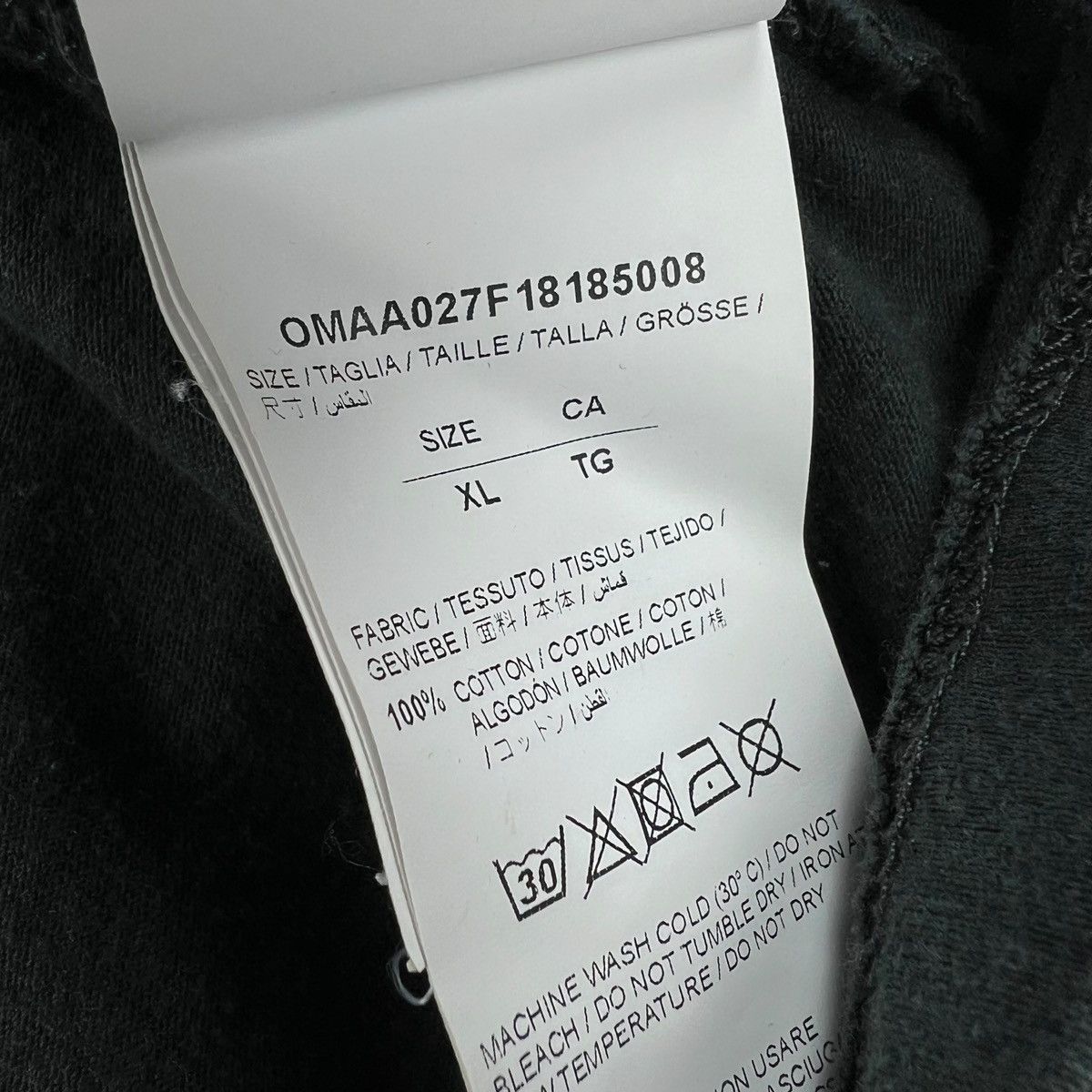 Off-White Off-White Dot Arrows Black T Shirt Size US M / EU 48-50 / 2 - 5 Thumbnail
