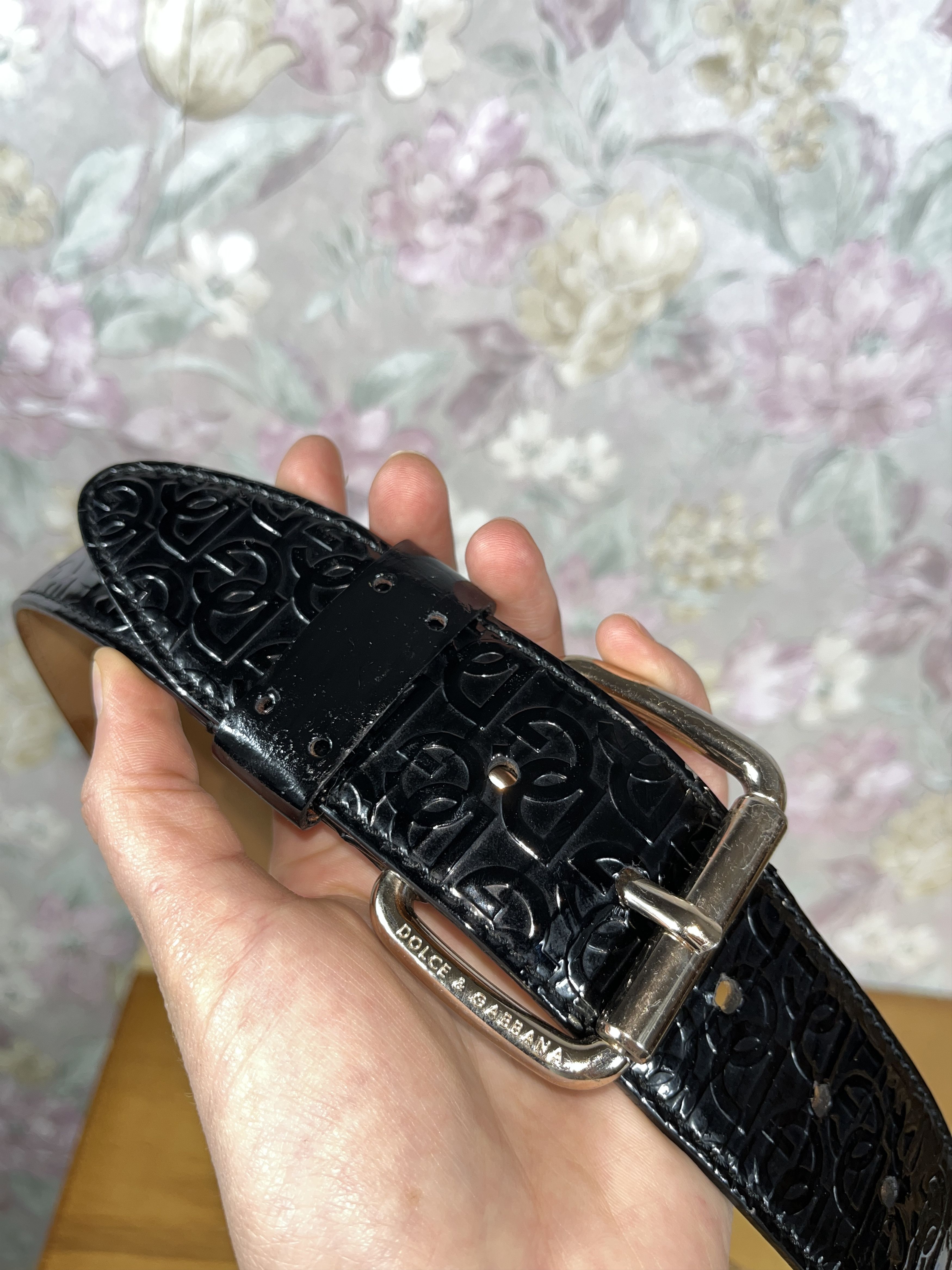 Dolce & Gabbana Vintage Dolce Gabbana Metal Big Logo DG Monogram Belt Y2K Size ONE SIZE - 5 Thumbnail