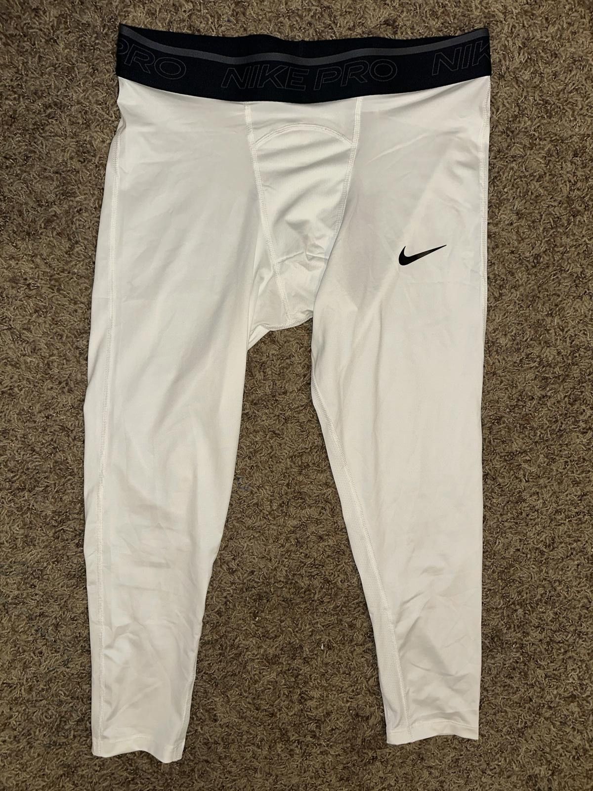 Nike Nike Men’s Pro 3/4 Spandex Tights Compression Pants Size US 34 / EU 50 - 1 Thumbnail
