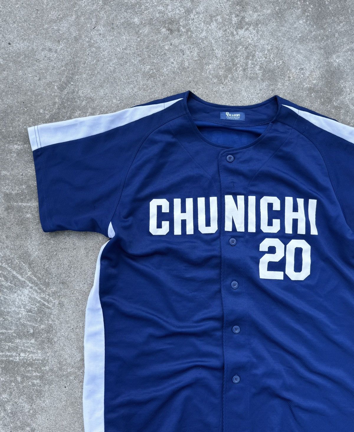 Other Vintage CHUNICHI Nakata 20 RARE Japan Jersey streetwear Size US L / EU 52-54 / 3 - 6 Thumbnail