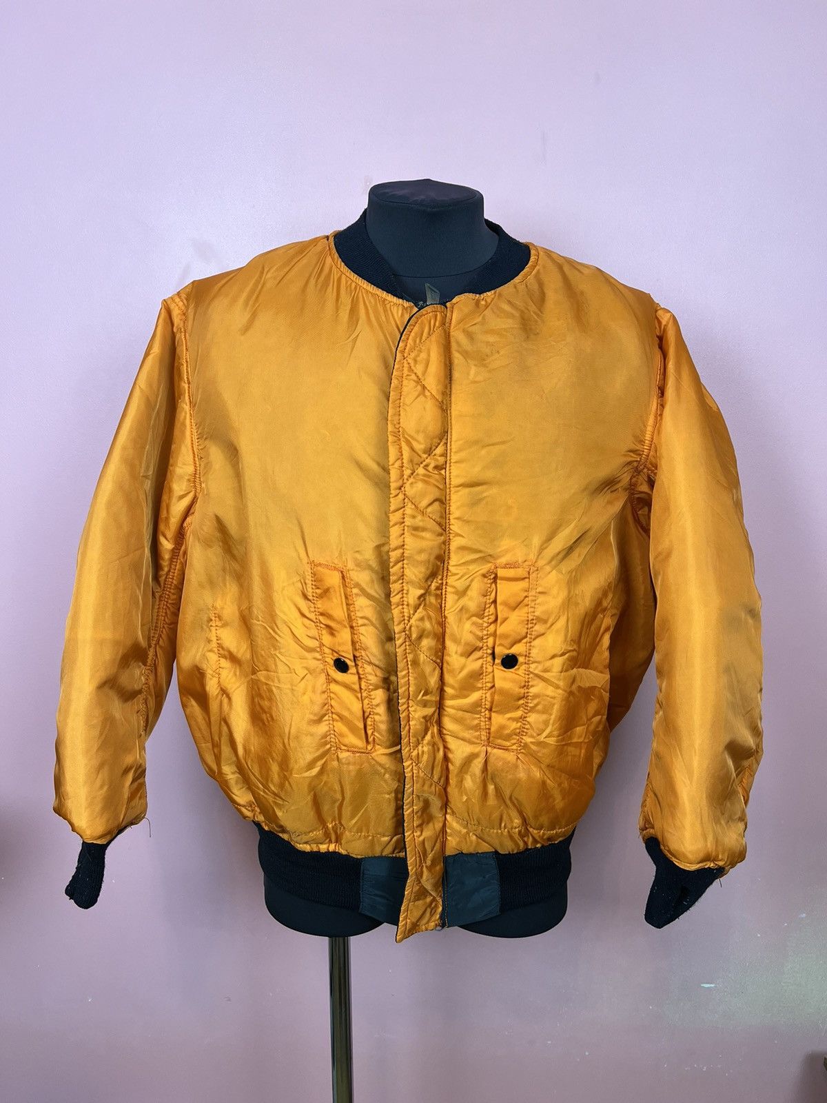 Vintage Ma-1 military bomber jacket vintage sale hype Size US M / EU 48-50 / 2 - 11 Thumbnail