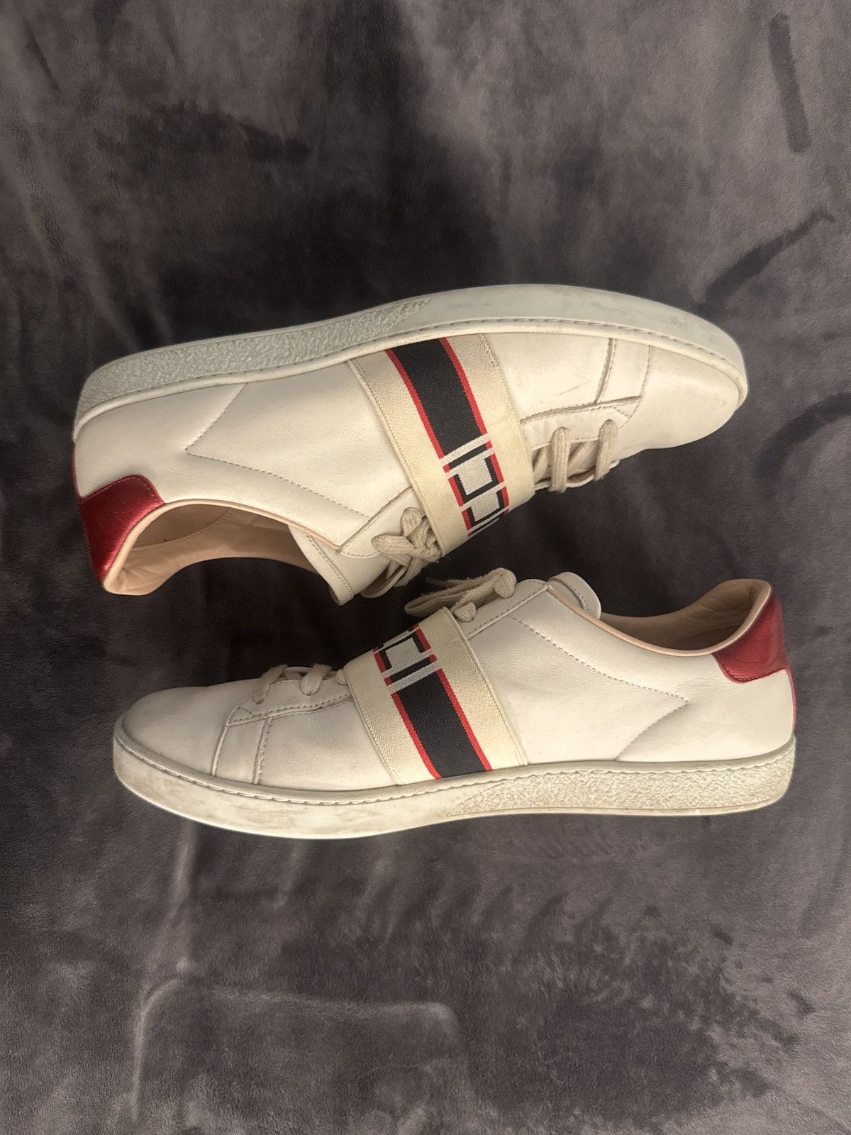 Gucci Gucci elastic Aces Size US 8.5 / EU 41-42 - 3 Thumbnail