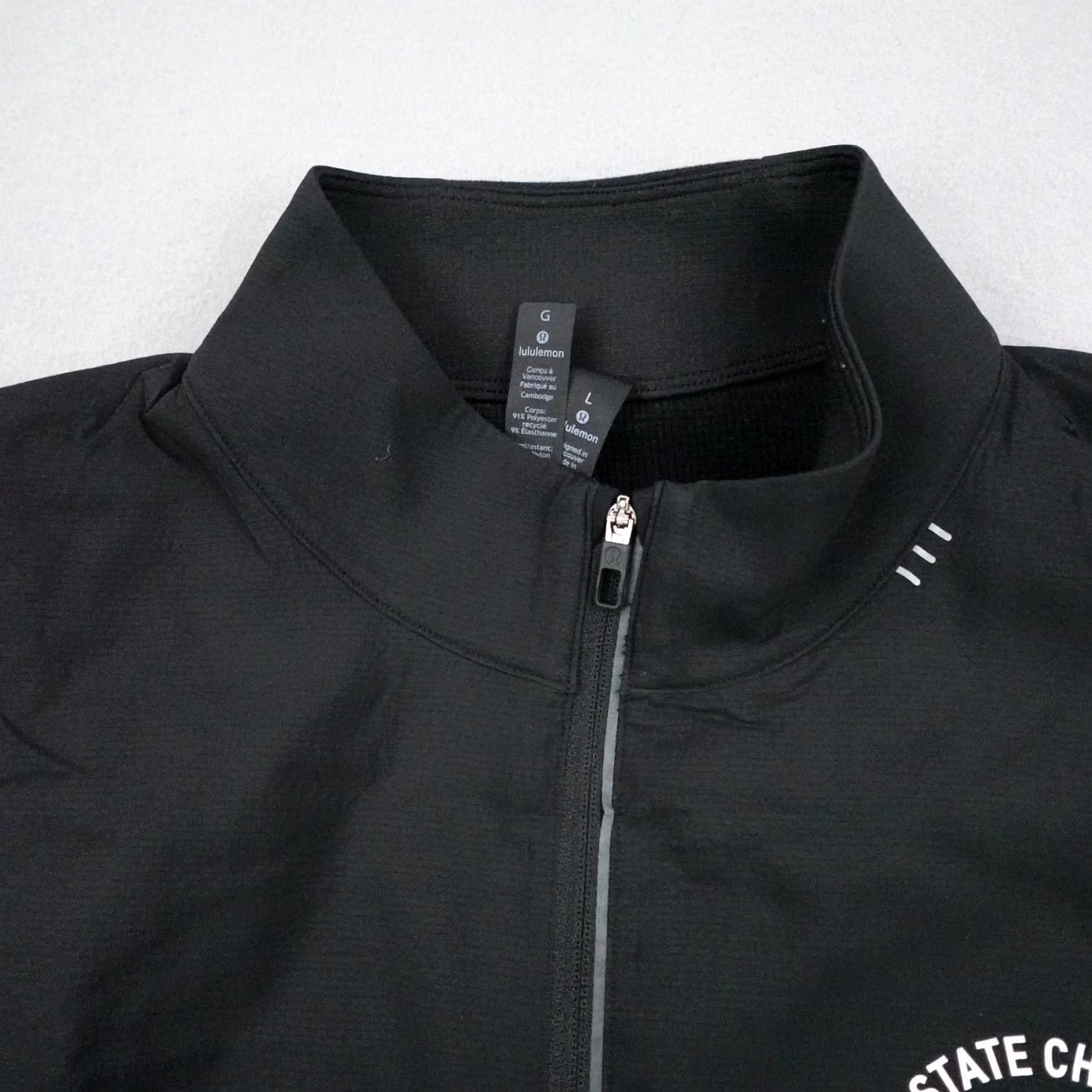 Lululemon Lululemon Sweater Mens Large Black 1/4 Zip Golden State Championship Tour Golf Size US L / EU 52-54 / 3 - 2 Thumbnail