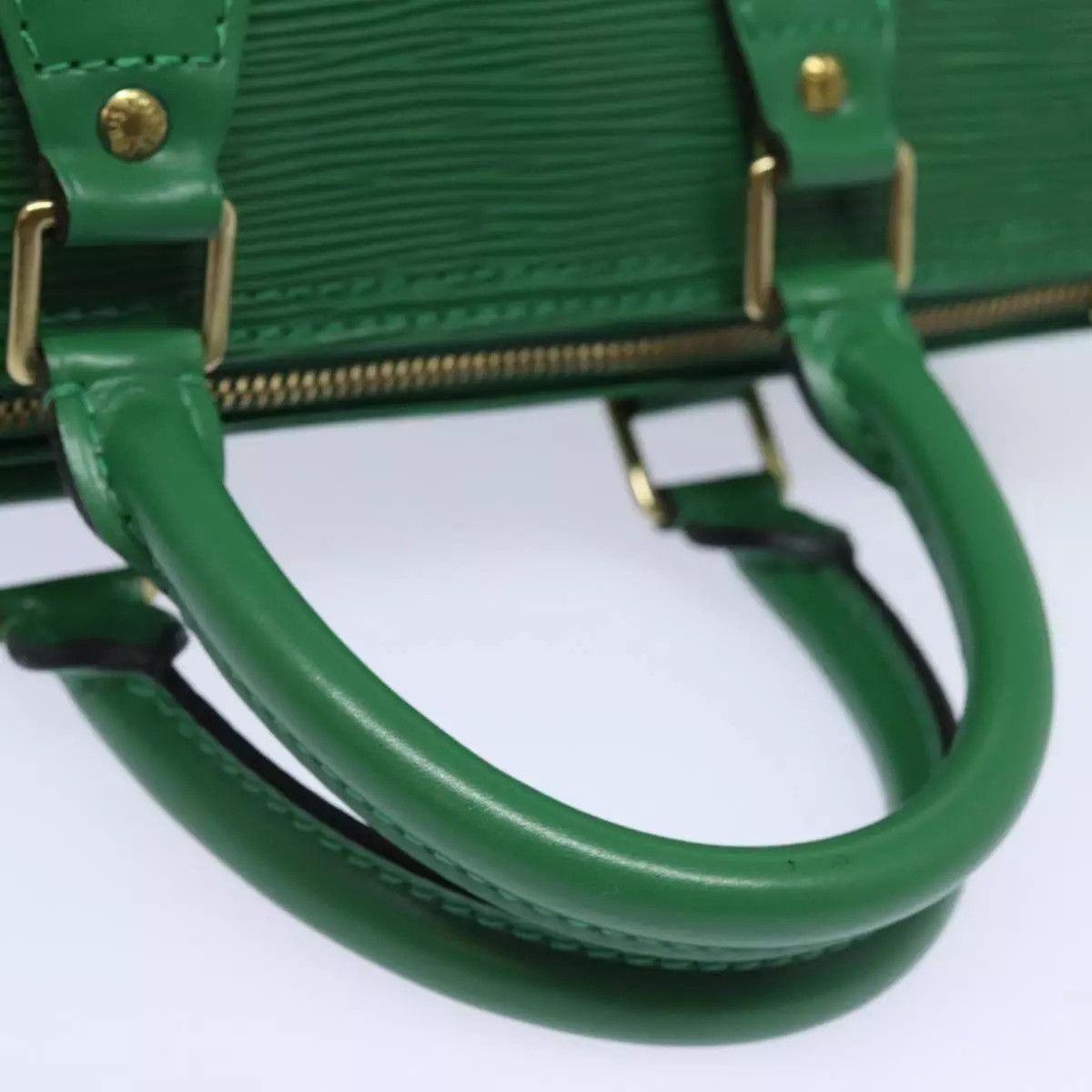 Louis Vuitton LOUIS VUITTON Epi Speedy 25 Hand Bag Borneo Green Size ONE SIZE - 12 Thumbnail