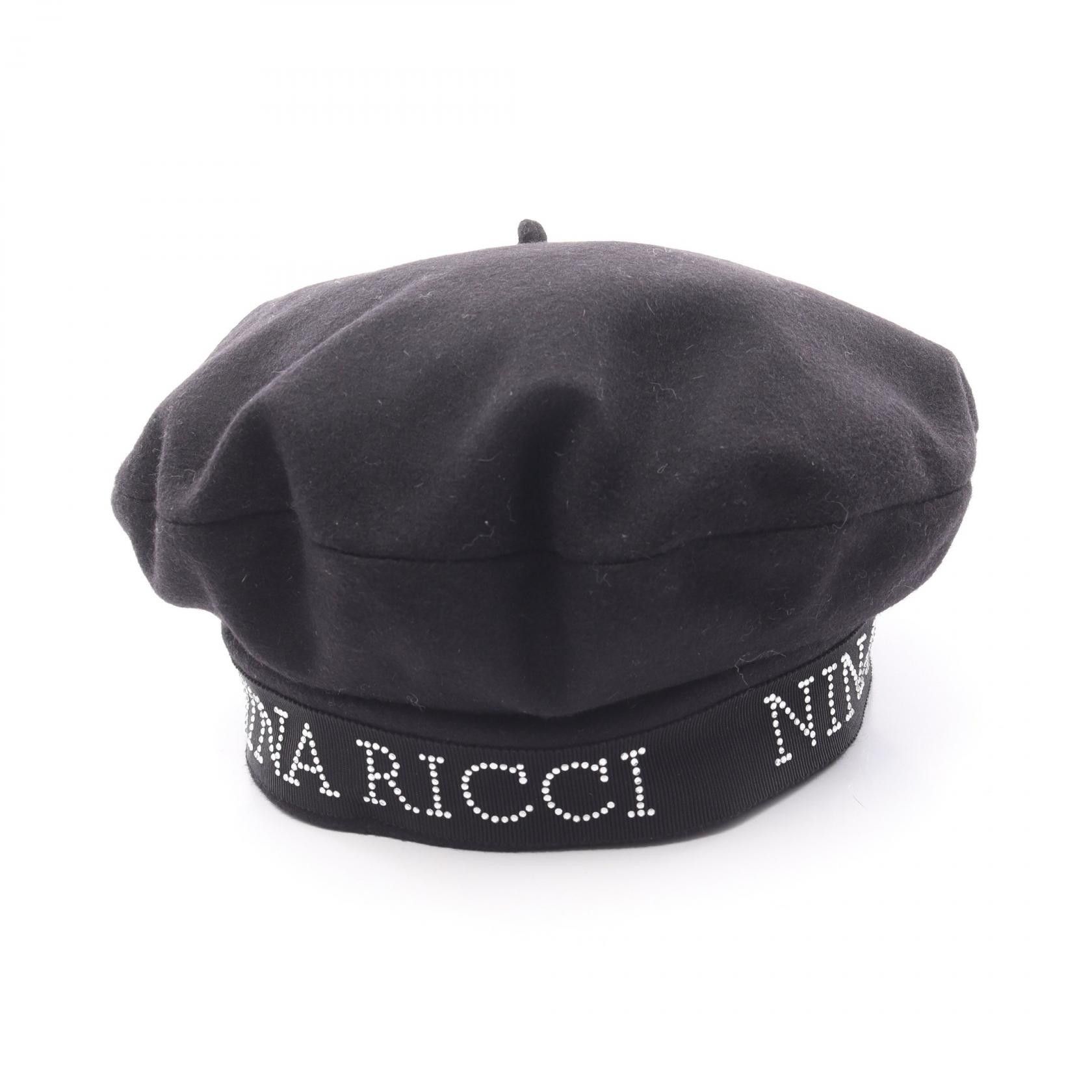 Other Other Nina Ricci 23AAA0084FEL017 Wool Nylon Hat Others Hats 23AAA0084FEL017 Size ONE SIZE - 1 Thumbnail