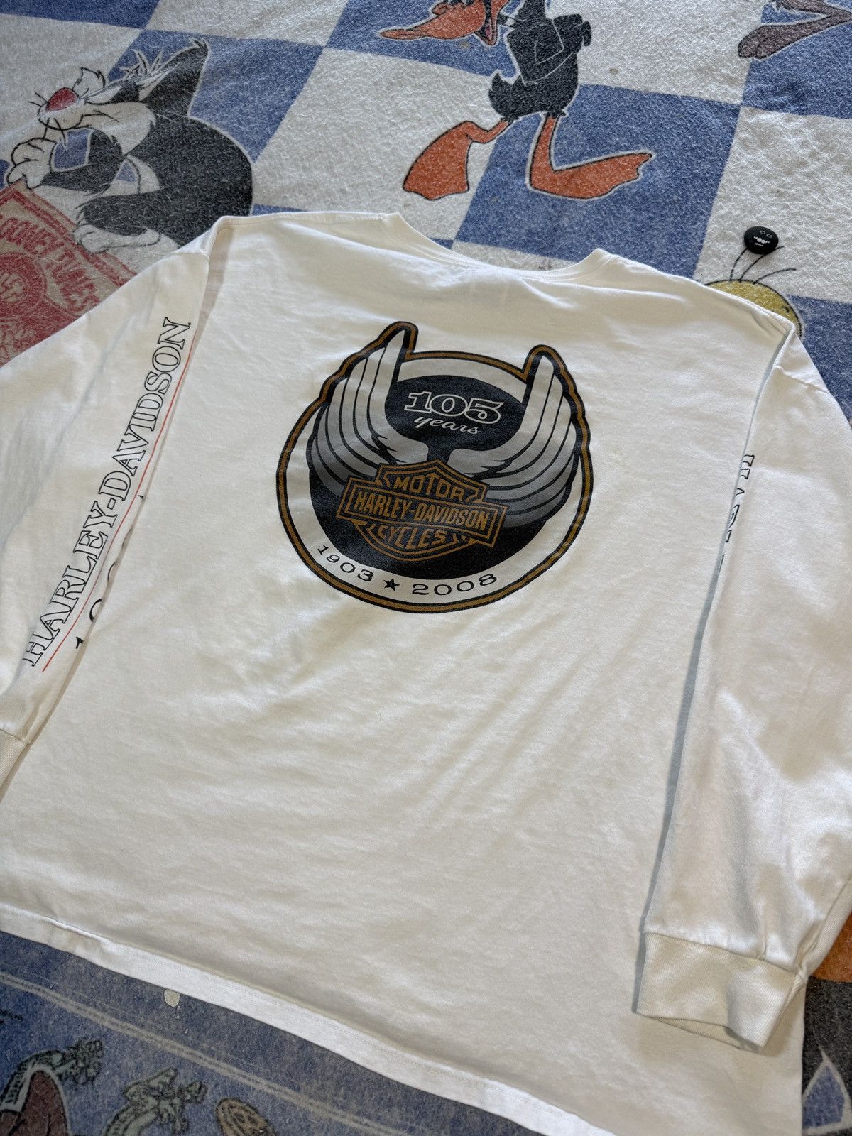 Harley Davidson Harley 105th anniversary long sleeve tee Size US XXL / EU 58 / 5 - 4 Thumbnail