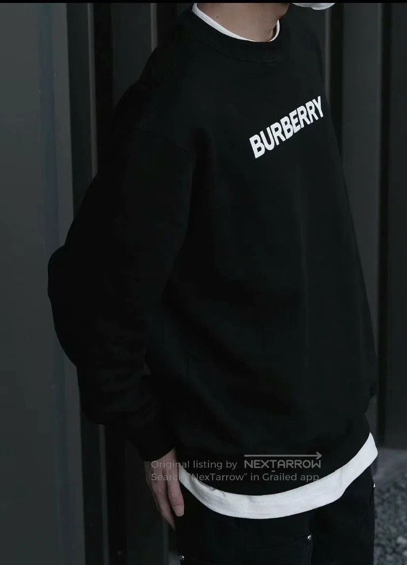 Burberry burberry black logo sweatshirt size large. Size US L / EU 52-54 / 3 - 6 Thumbnail