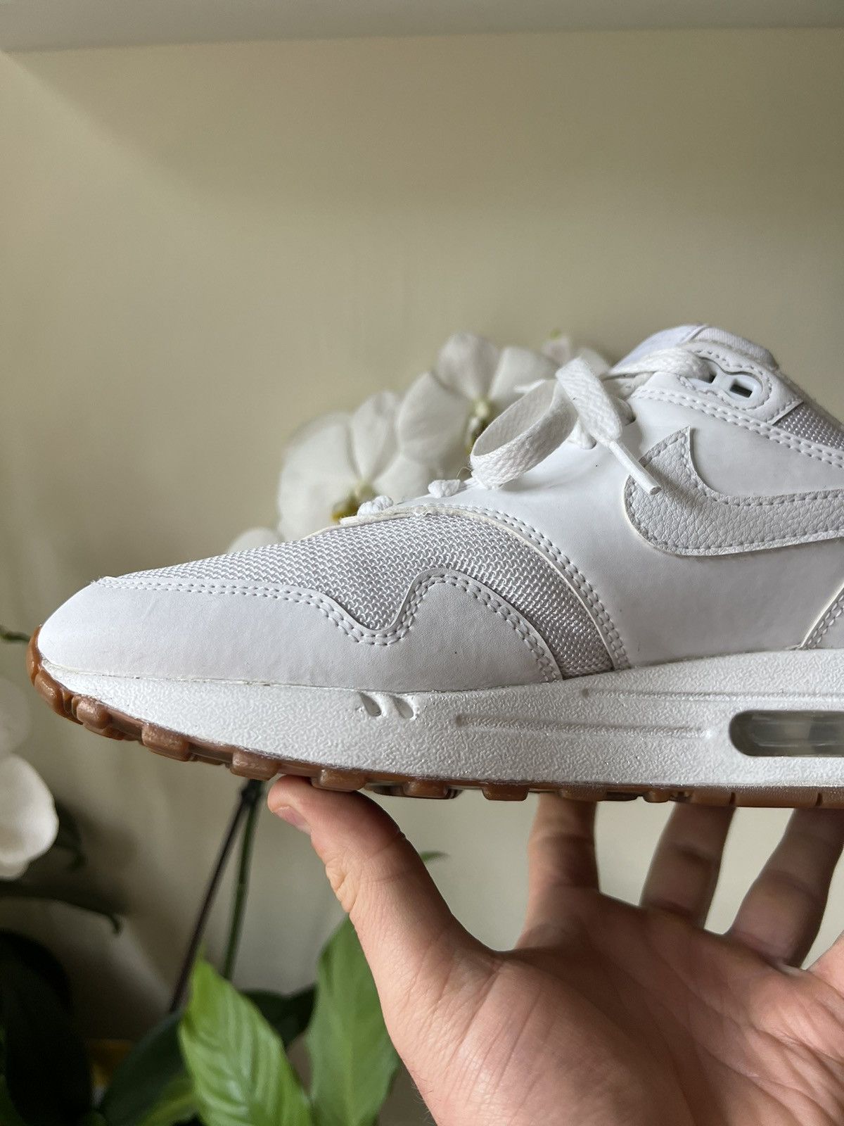 Nike Air Max 1 White Gum Sole AH8145 109 2018 Footwear