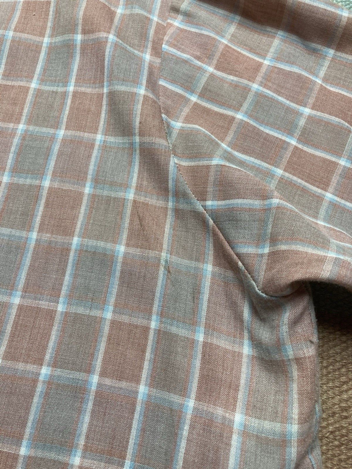 Vintage Vintage 70s 80s button shirt plaid lightweight men’s XXL Size US XXL / EU 58 / 5 - 6 Thumbnail