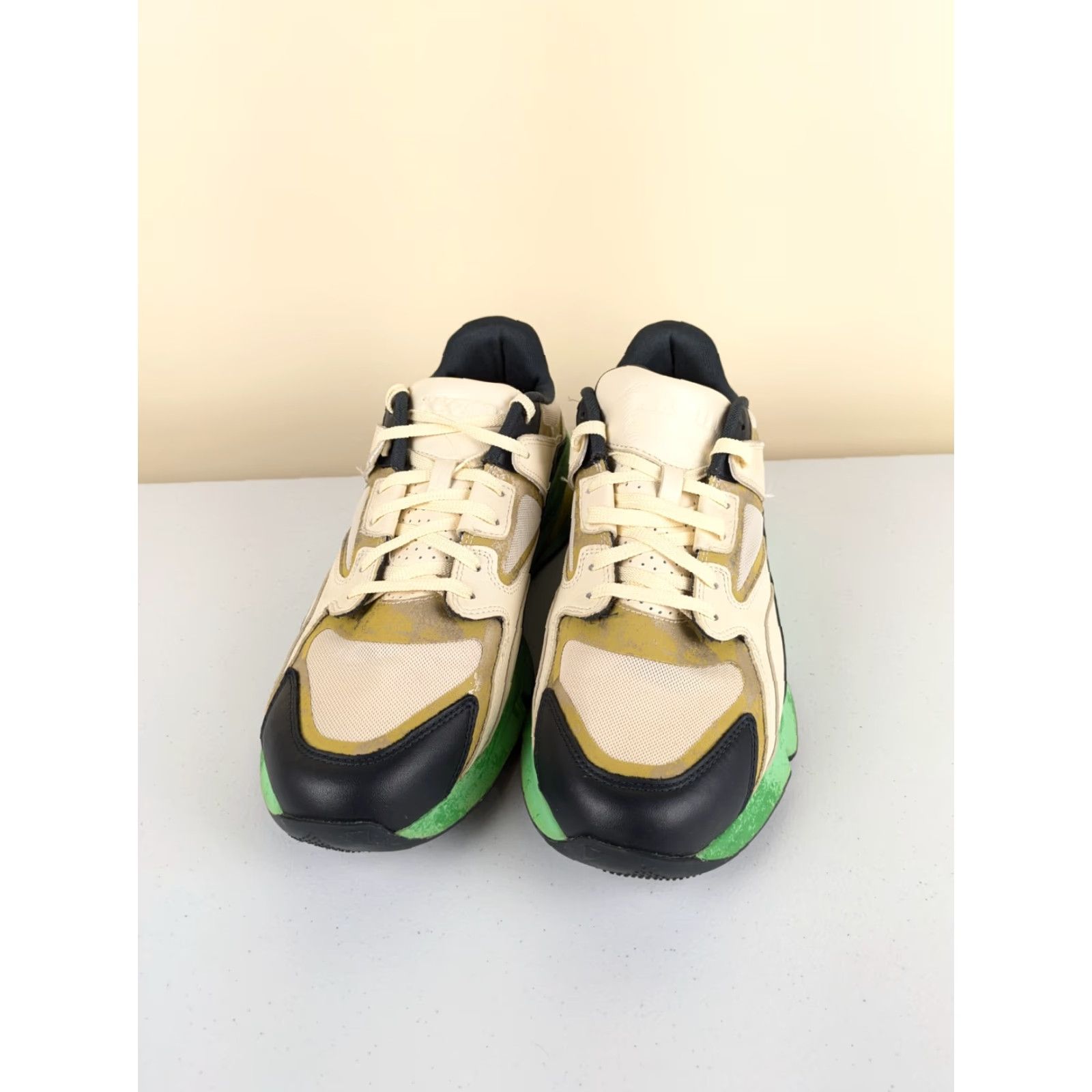 Under Armour Under Armour Forge 96 Ivory Dune Aloe Mens Size 12 Sneakers Leather 2024 Excellent Mens Size US 11 / EU 44 - 5 Thumbnail