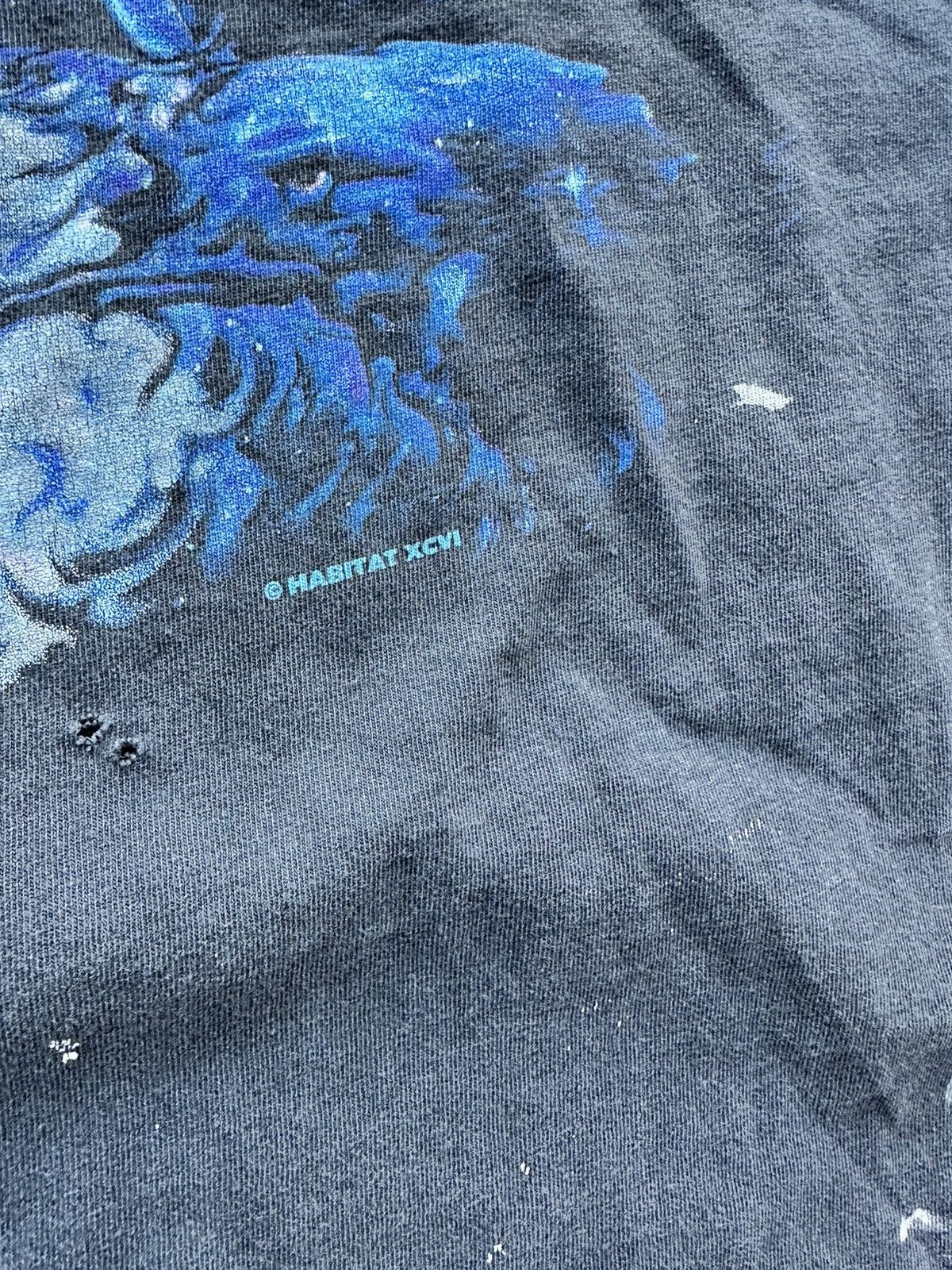 Habitat × Vintage Vintage Animal Tee Shirt Habitat Indian Native Eagle USA Size US XL / EU 56 / 4 - 5 Thumbnail