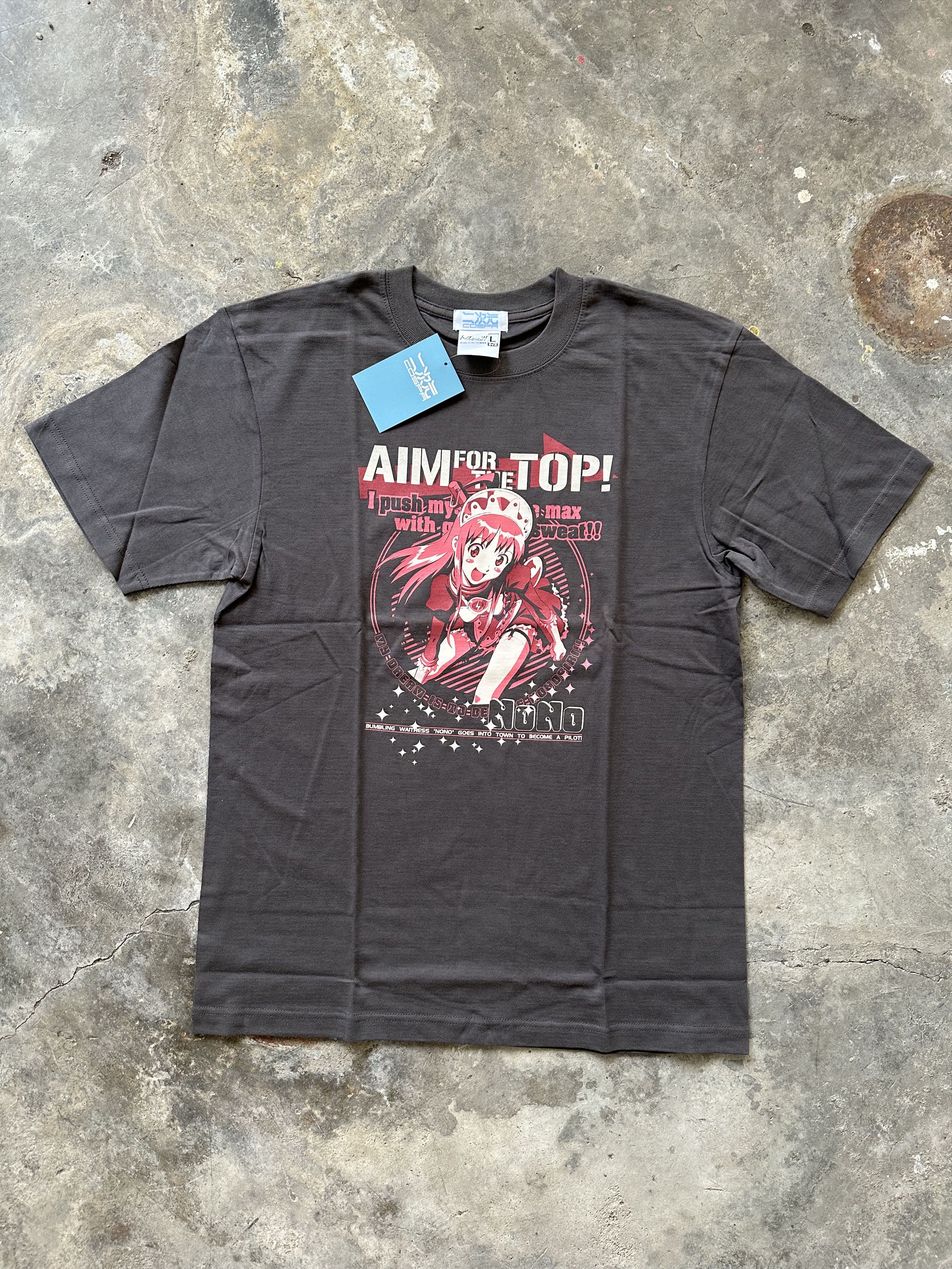 Anime Vintage 2005 COSPA Aim for Top 2 “Nono” T-Shirt Size US L / EU 52-54 / 3 - 2 Thumbnail