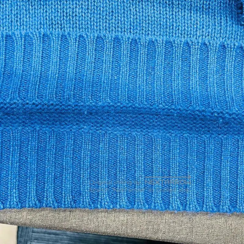 Dior Dior Blue Wool Cropped Sweater . Size XS / US 0-2 / IT 36-38 - 7 Thumbnail