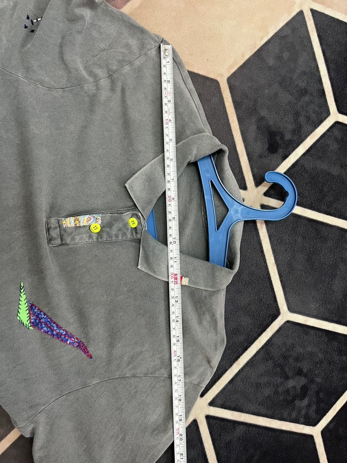 Japanese Brand 💥Fast Sales💥 Shockly Reconstructed Polo Tee Size US L / EU 52-54 / 3 - 16 Thumbnail