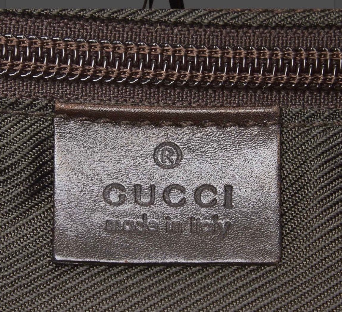 Gucci Authentic Guccissima Jacquard Shoulder Bag Black Size ONE SIZE - 16 Thumbnail