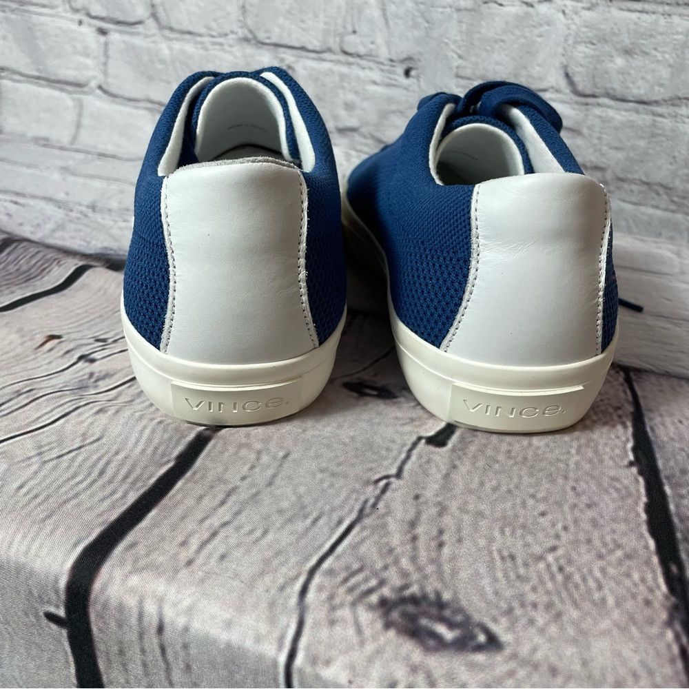 Vince New Vince Farrell Low-Top Blue White Sneakers Size 41 US 8 Size US 8 / EU 41 - 4 Thumbnail