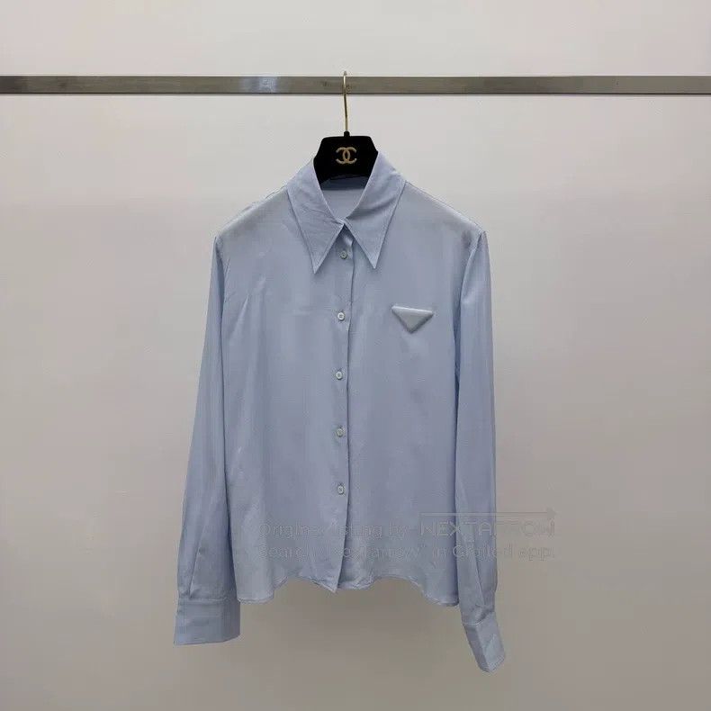 Prada Prada Triangle logo shirt Size XS / US 0-2 / IT 36-38 - 2 Thumbnail