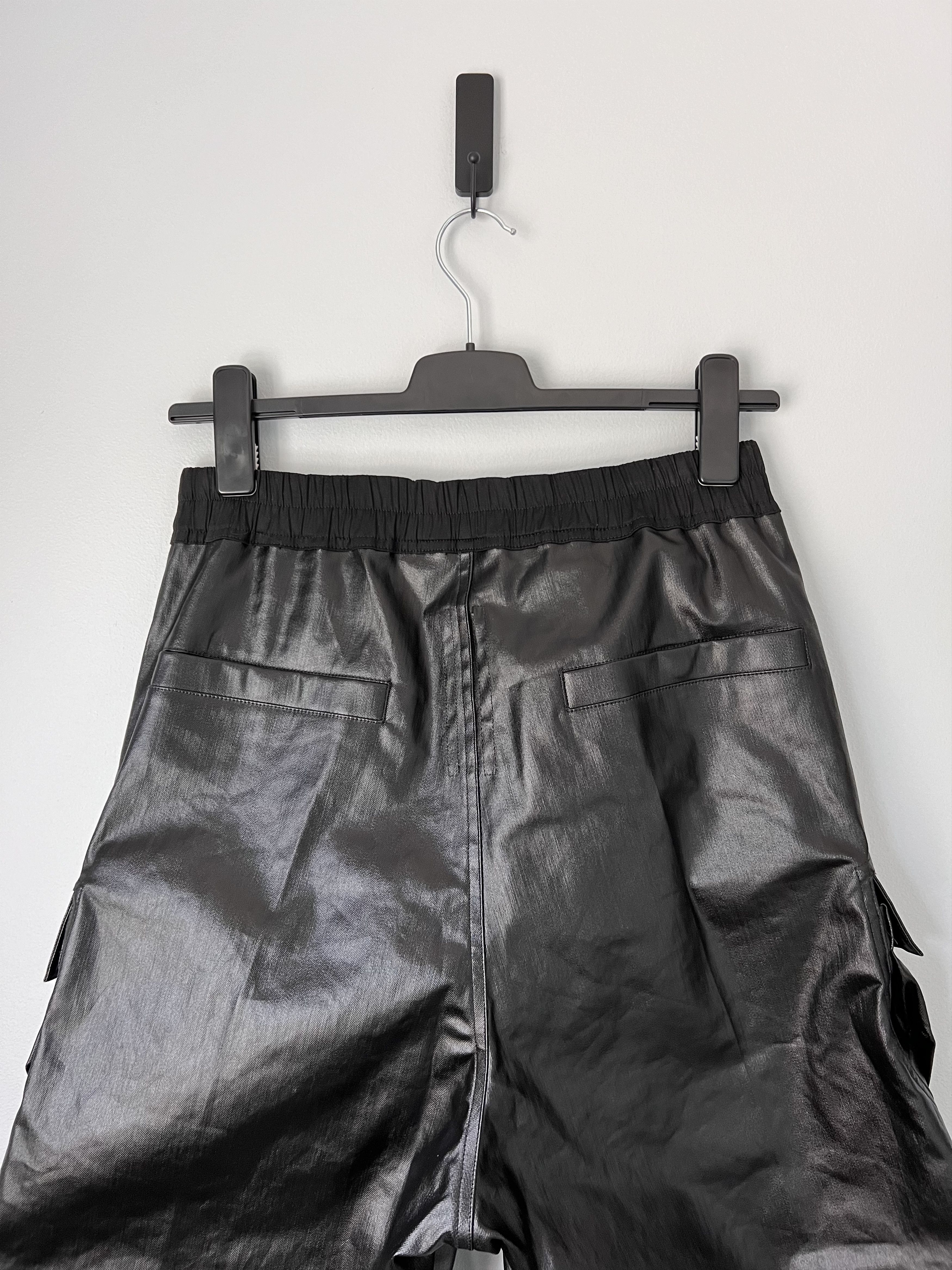 Rick Owens Rick Owens Denim Cargobelas in Black Metallic Size US 34 / EU 50 - 6 Thumbnail